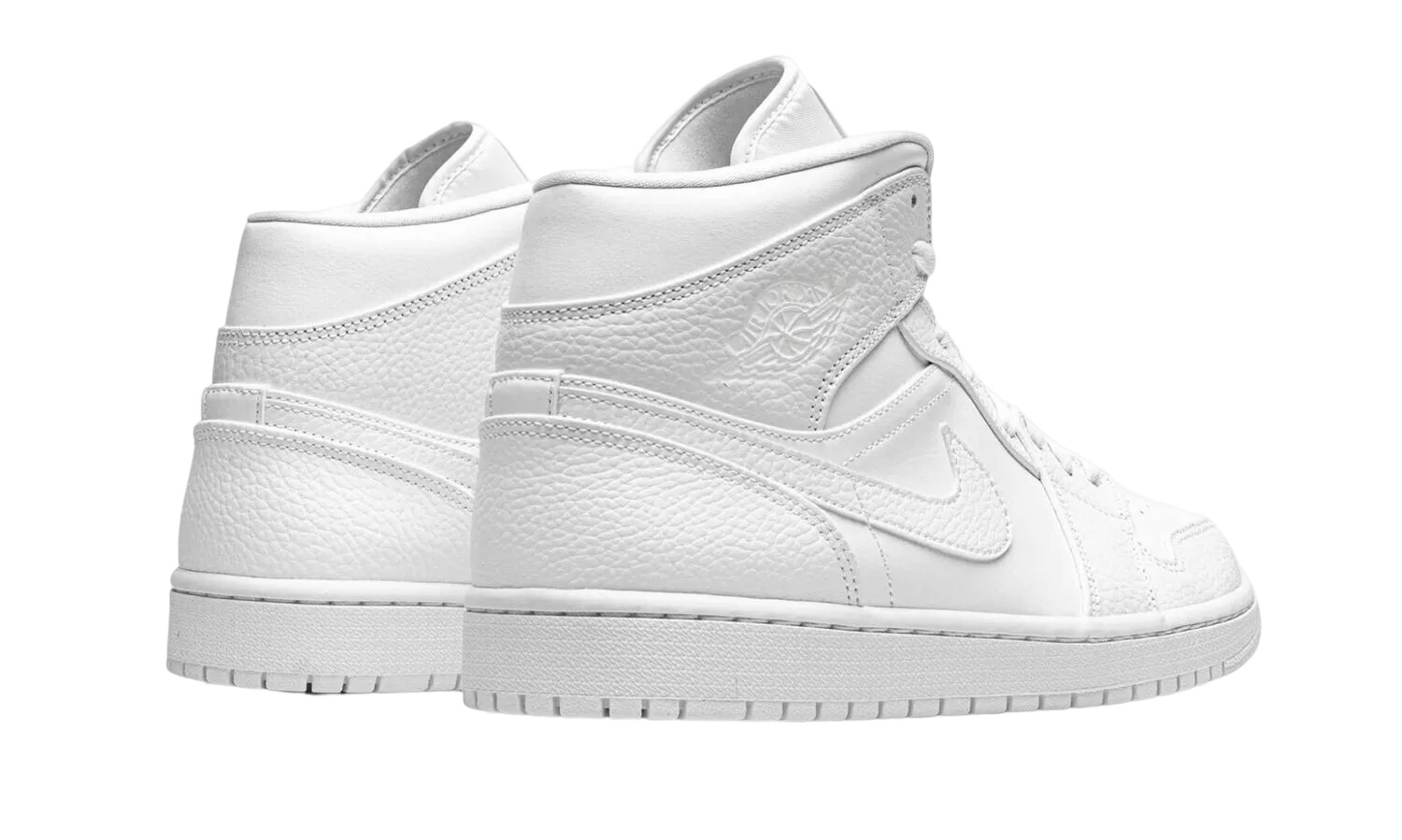JORDAN 1 MID Triple White