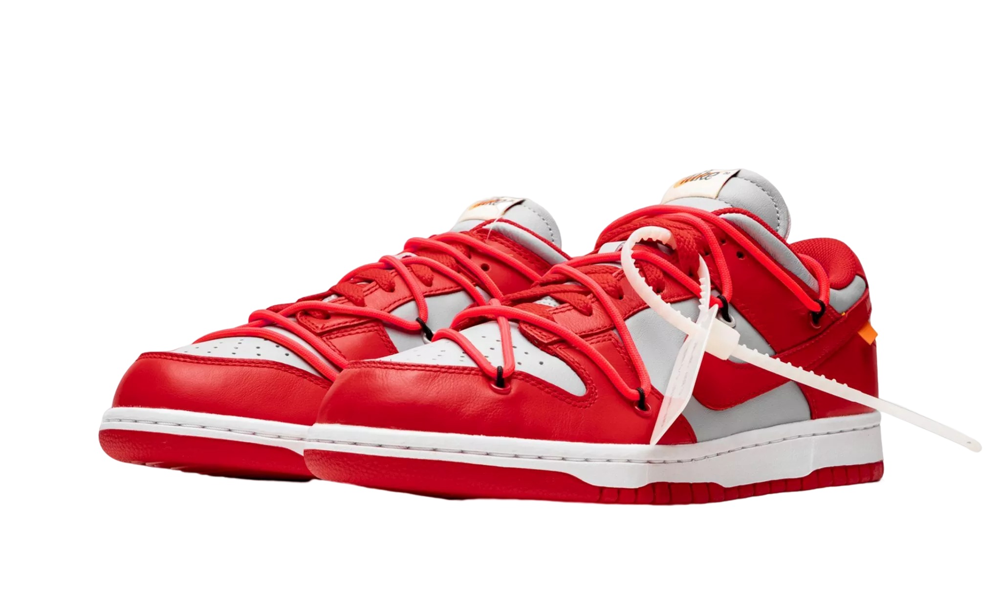DUNK LOW Off White University Red