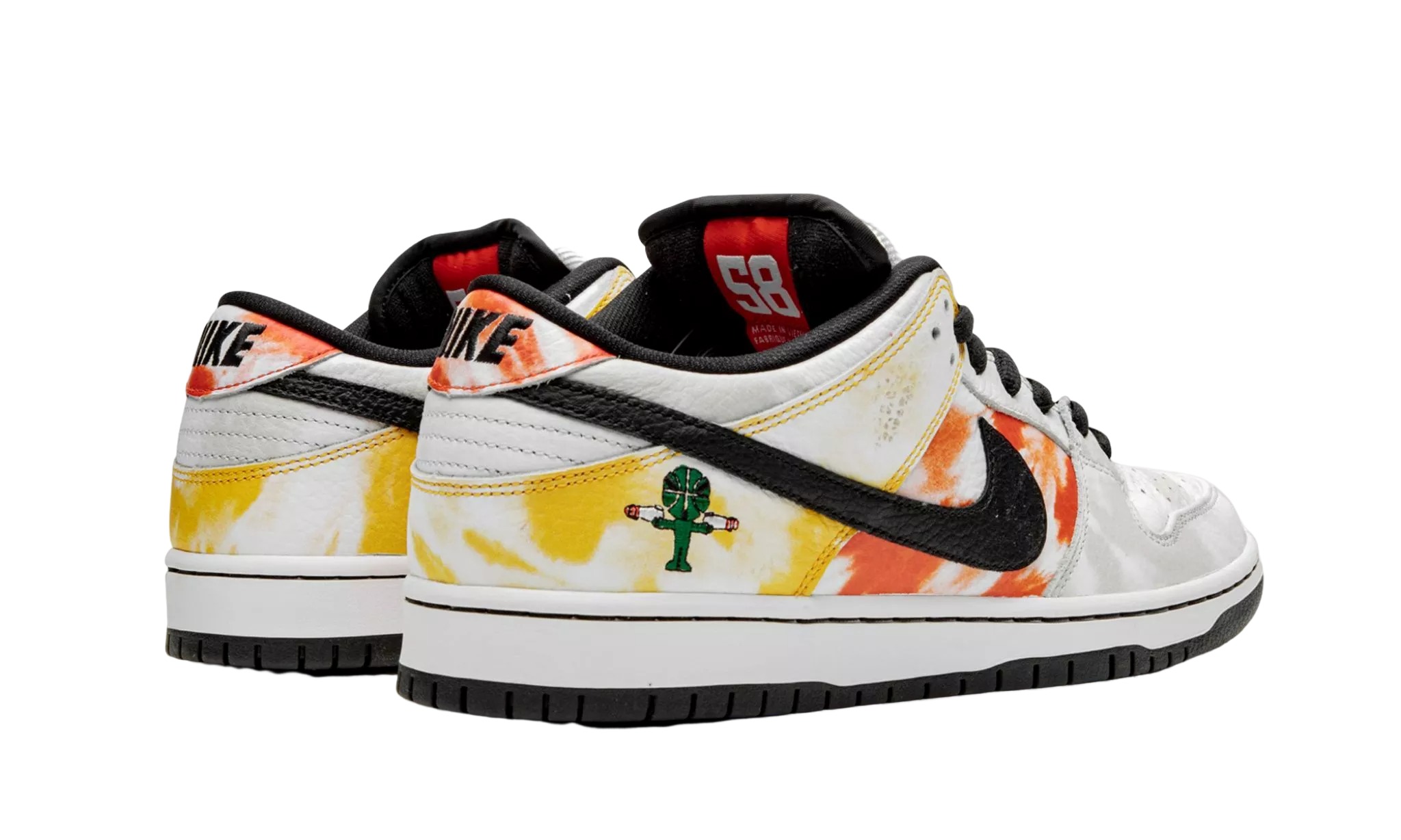NIKE SB DUNK LOW Tie Dye Rayguns 2019 White