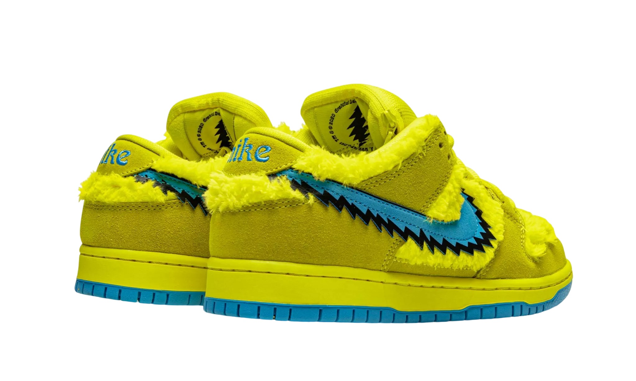 NIKE SB DUNK LOW Grateful Dead Yellow  Bear
