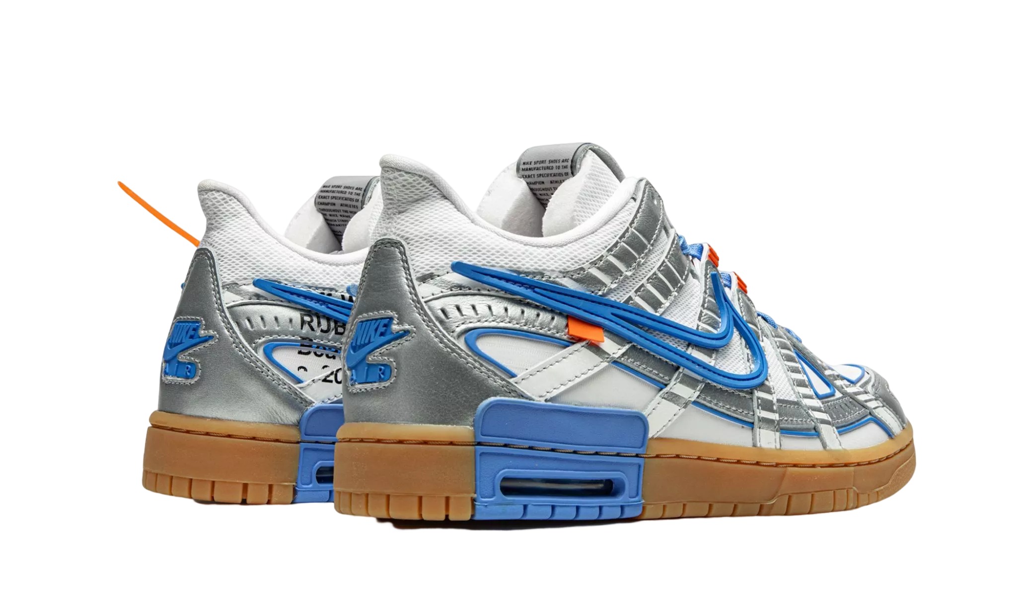AIR RUBBER DUNK Off White University Blue