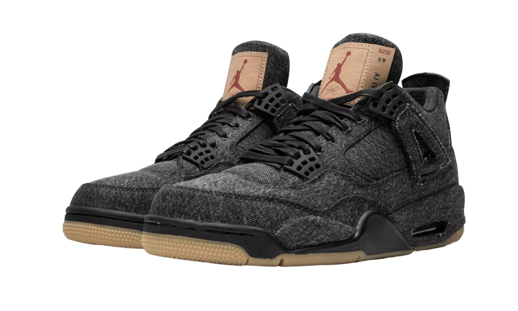 Jordan 4 Retro-Levi's Black
