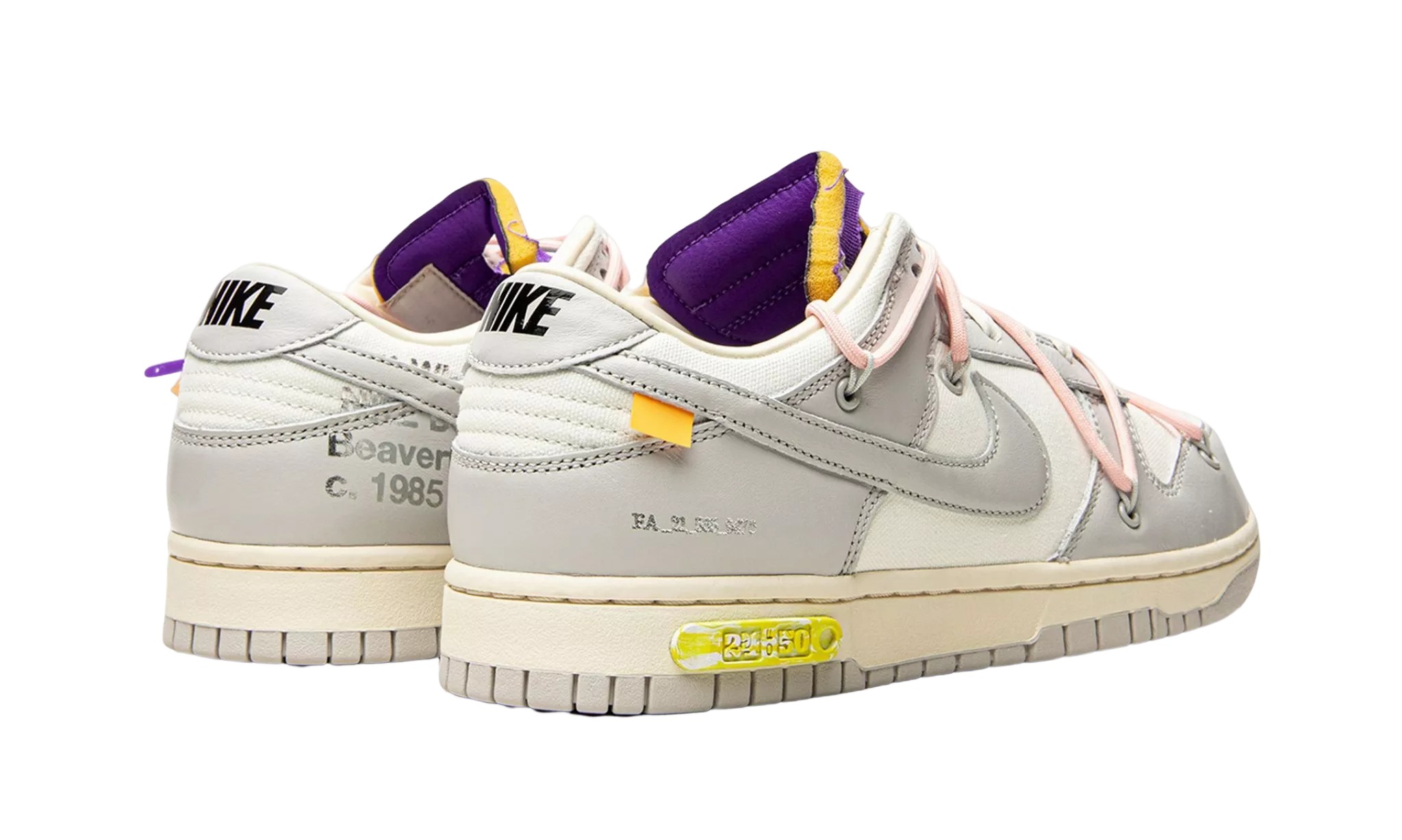 NIKE DUNK LOW Lot 24   Off White