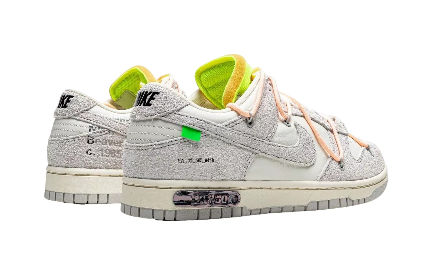NIKE DUNK LOW Off White Lot 12 50