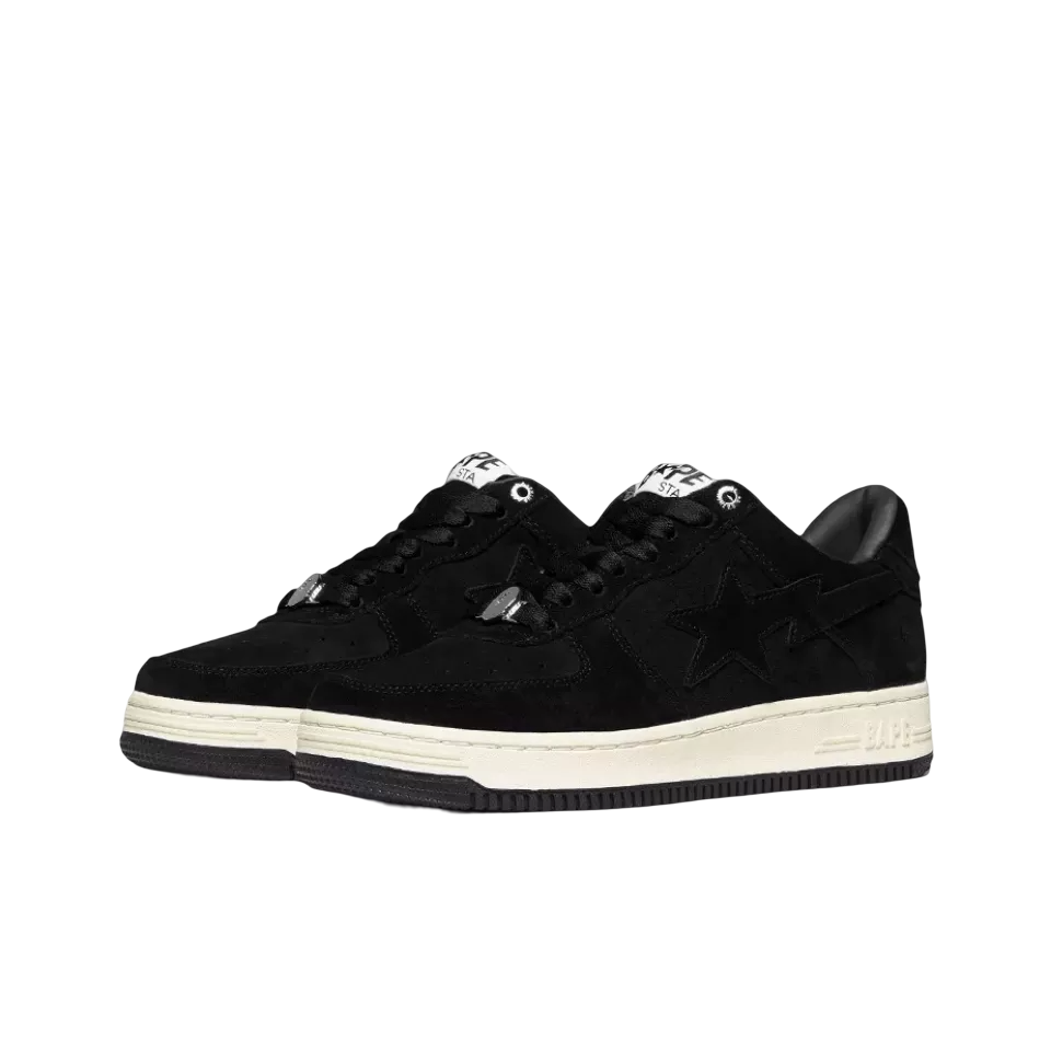Bape Sta Black Suede