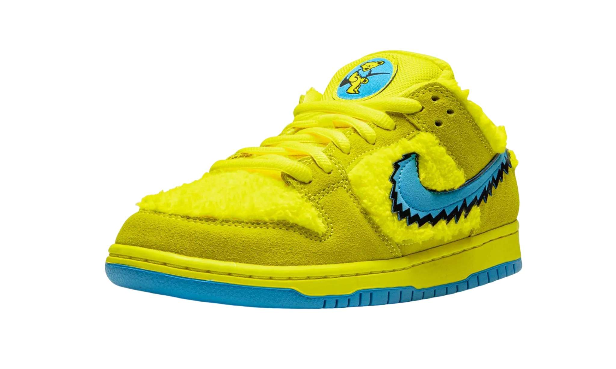 NIKE SB DUNK LOW Grateful Dead Yellow  Bear
