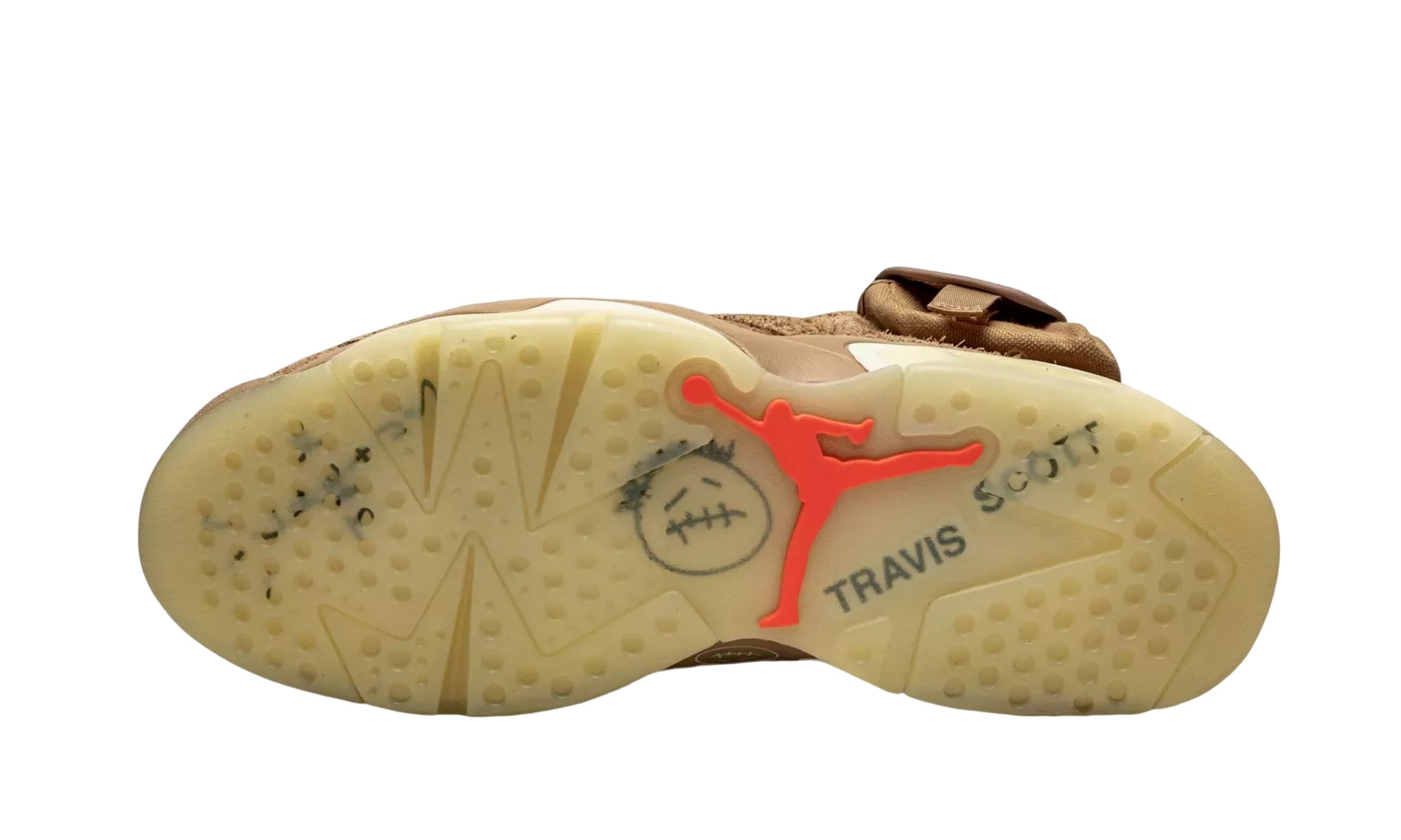 JORDAN 6 RETRO TRAVIS SCOTT BRITISH KHAKI SNEAKERS