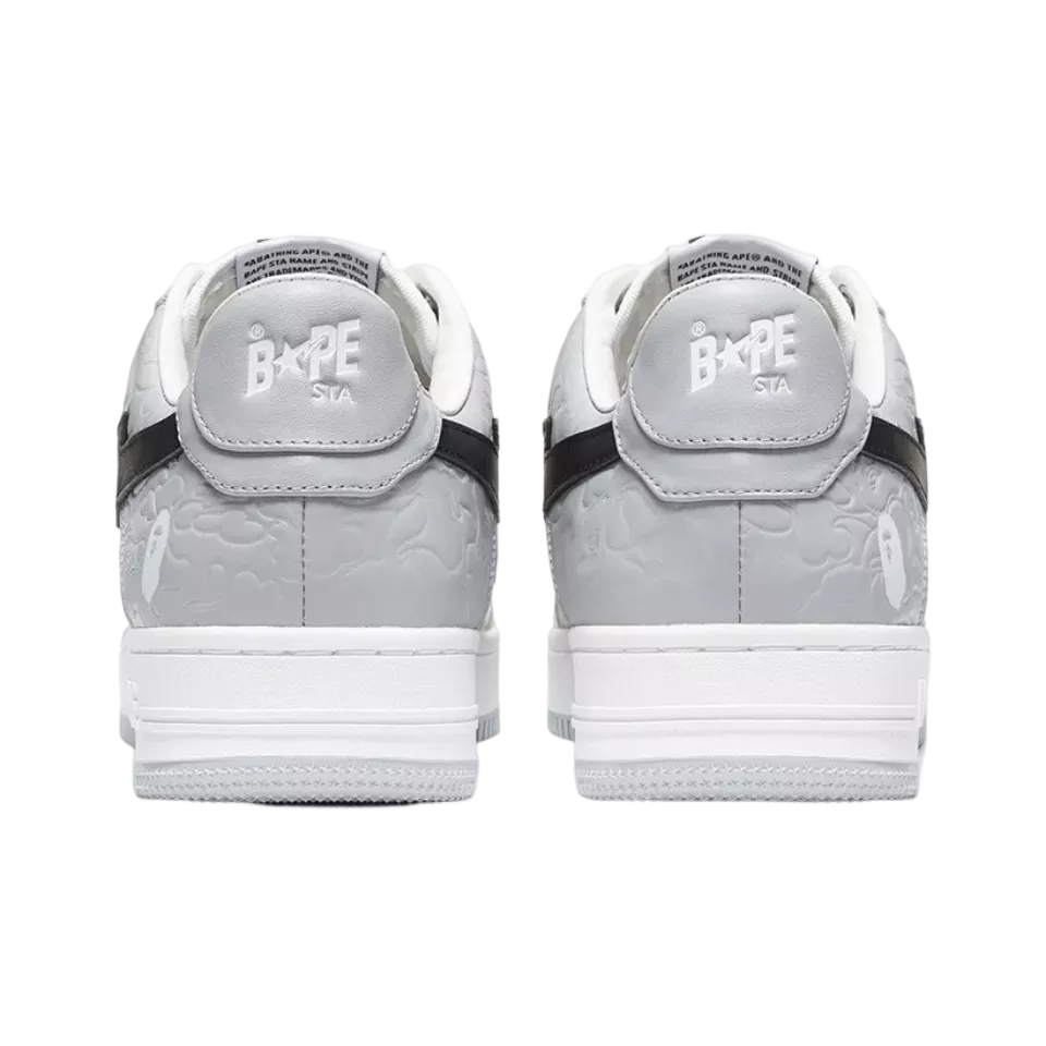 Bape Sta Low Grey Black