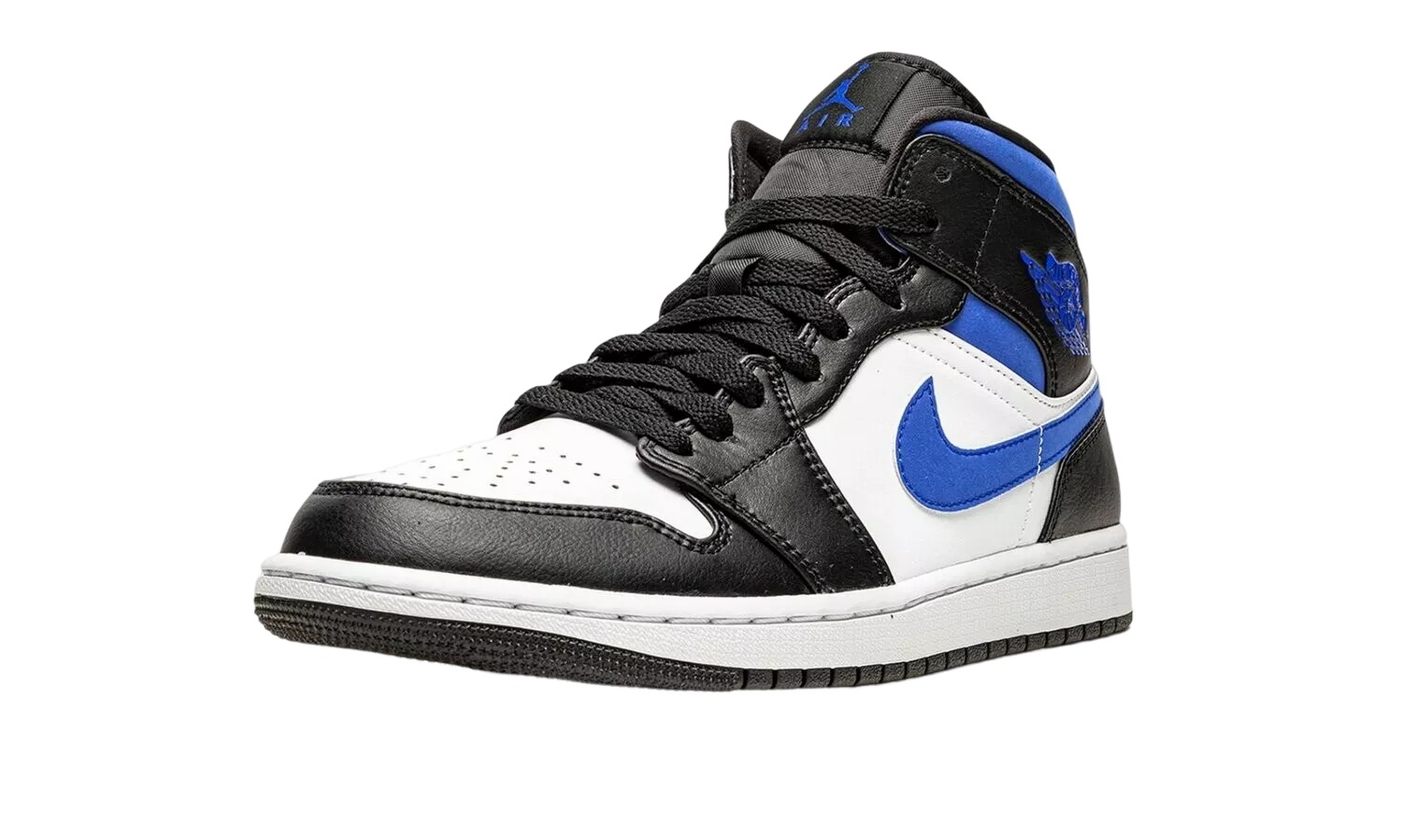 JORDAN 1 MID Racer Blue Black White