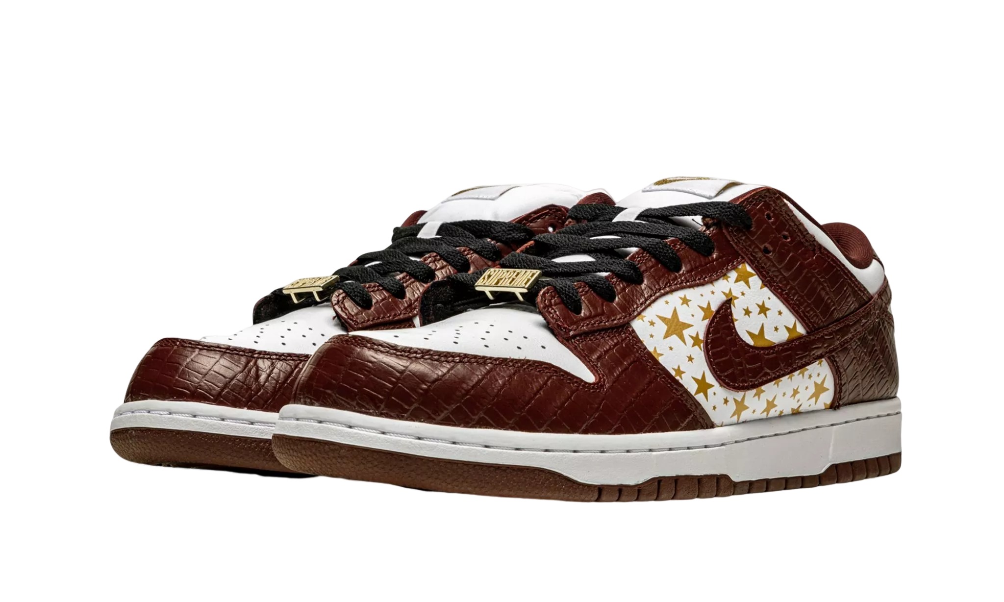 NIKE SB DUNK LOW Supreme Stars Barkroot Brown