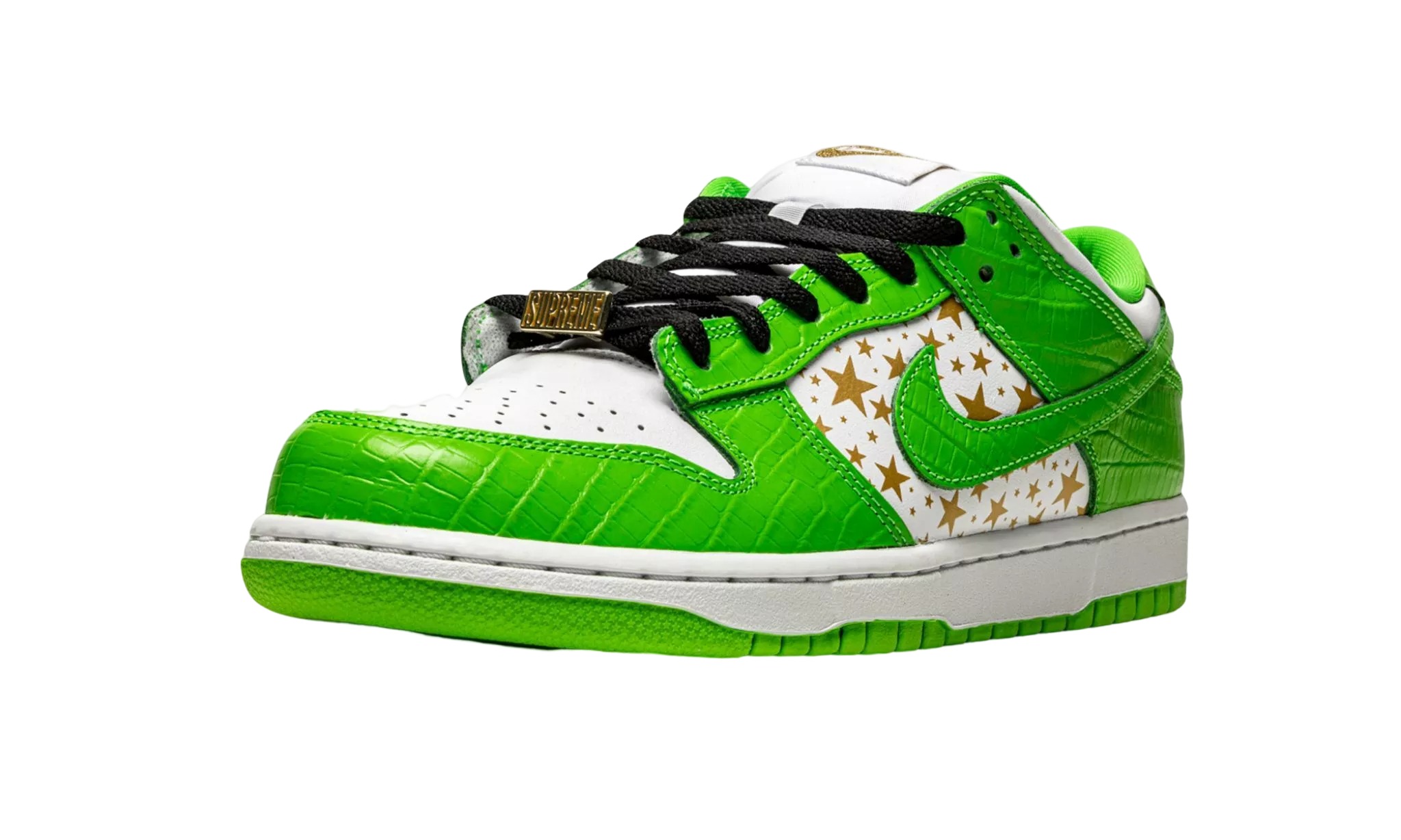 NIKE SB DUNK LOW Supreme Stars Mean Green
