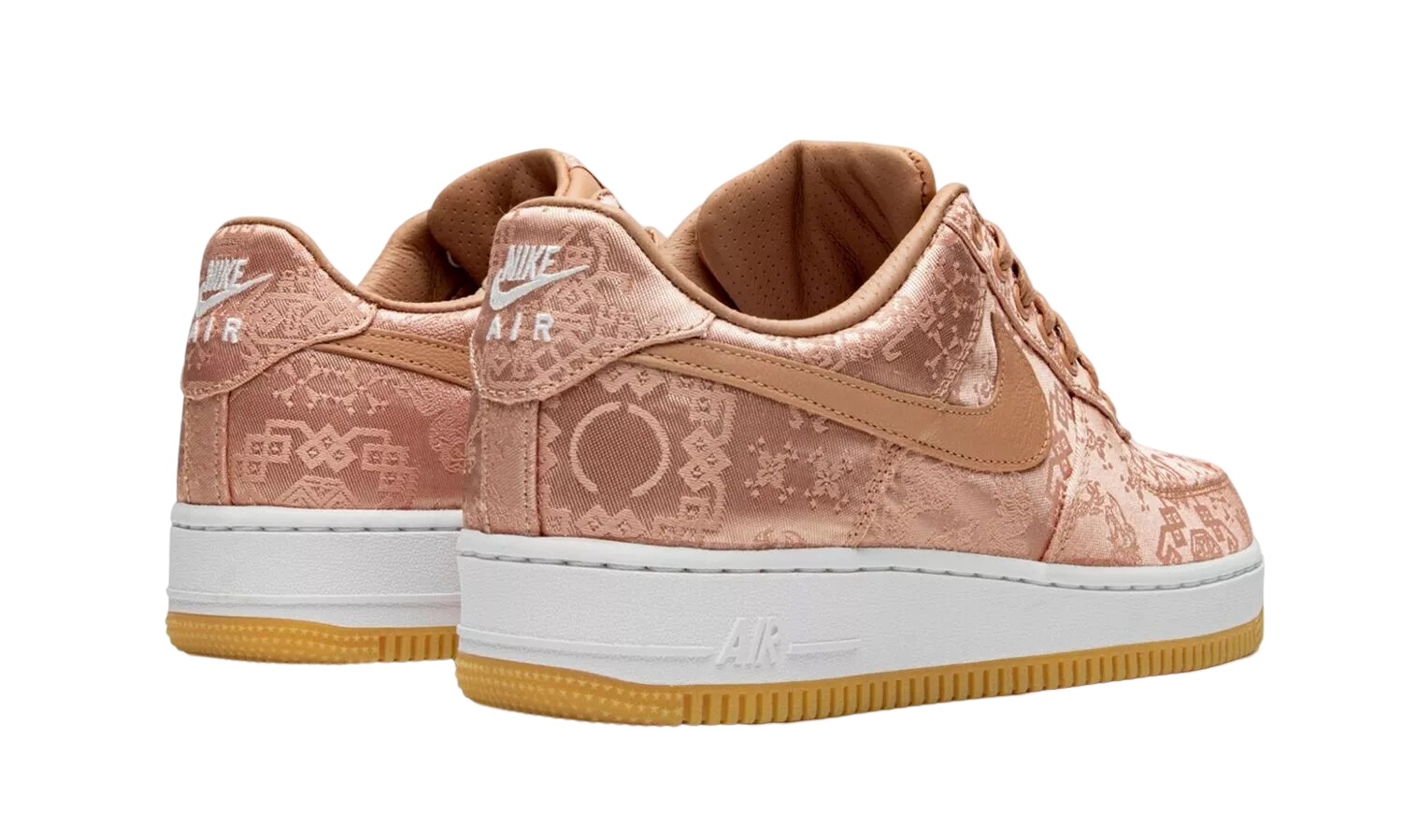 NIKE AIR FORCE 1 PRM CLOT Rose Gold Silk