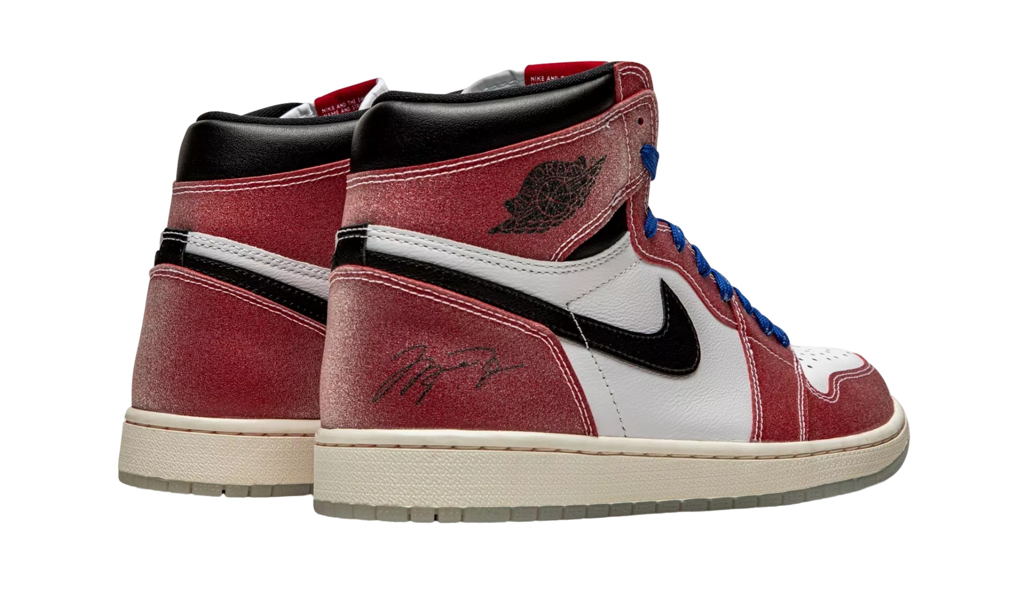 JORDAN 1 RETRO HIGH OG Trophy Room With Blue Laces