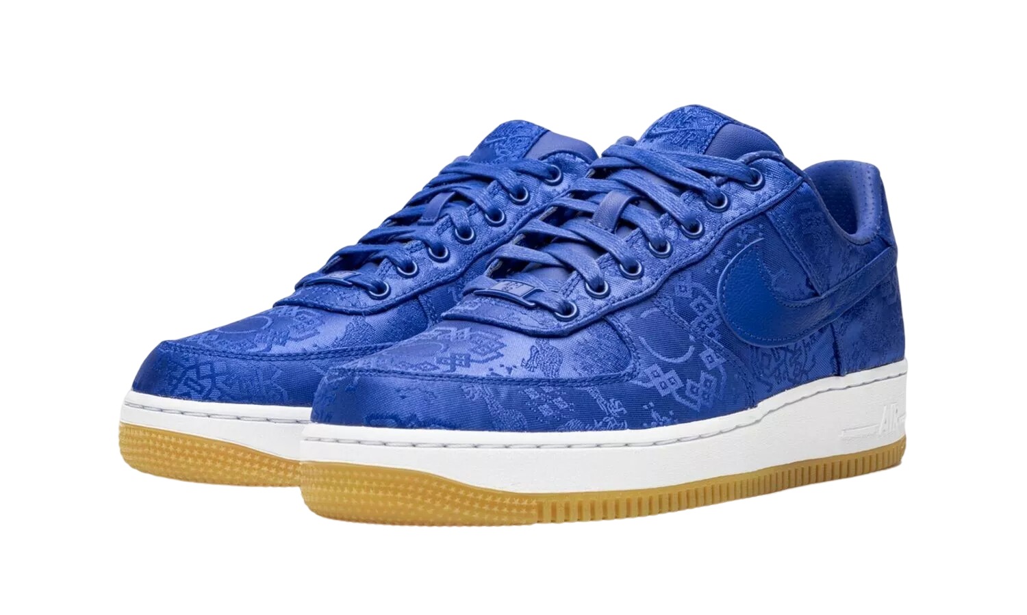 NIKE AIR FORCE 1 PRM Clot Blue Silk