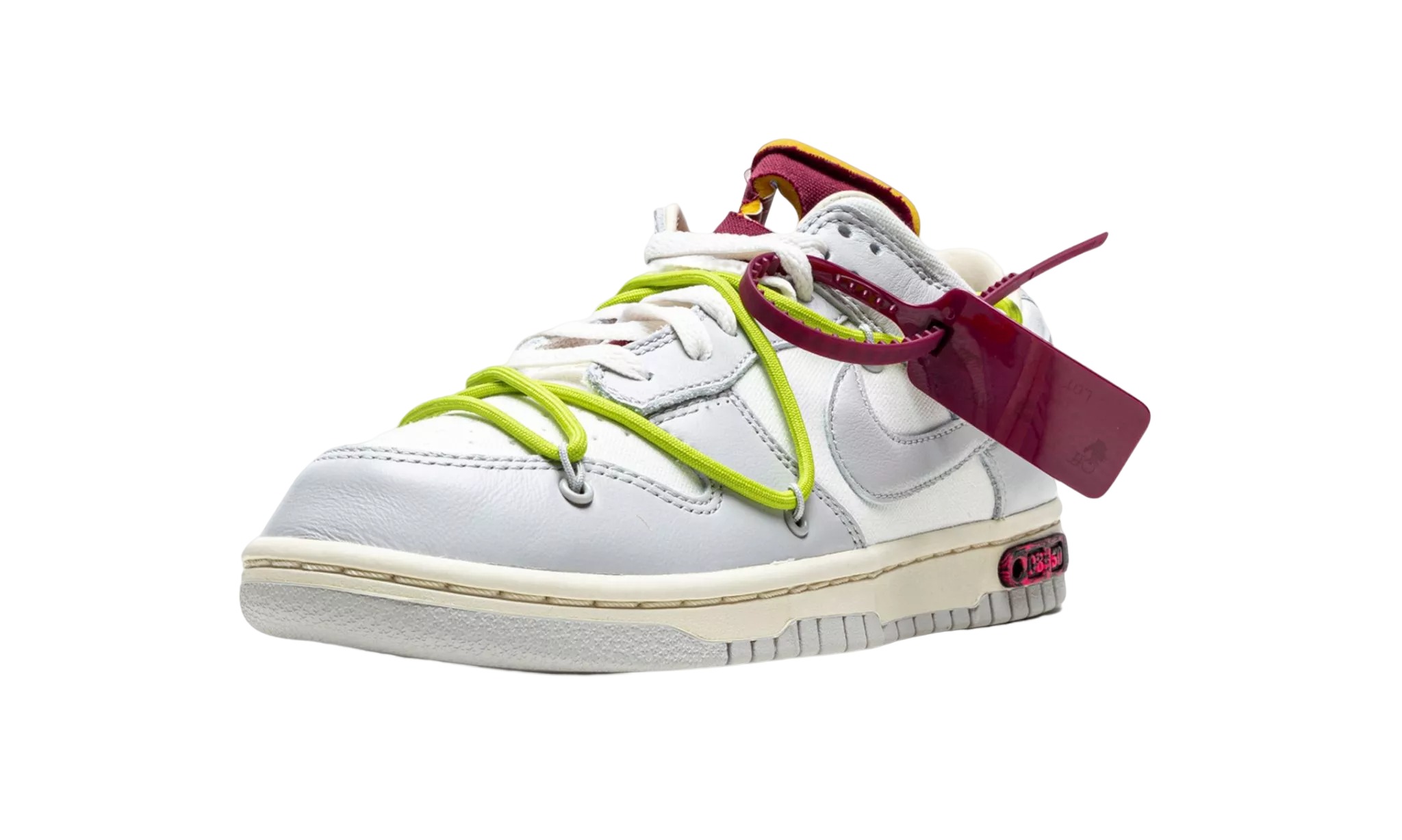 NIKE DUNK LOW OFF WHITE LOT 08 50