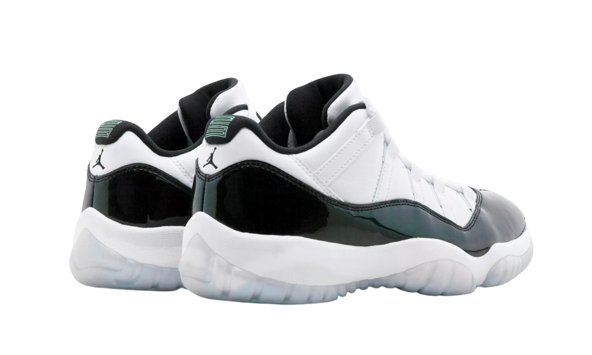 JORDAN 11 RETRO LOW Easter Emerald