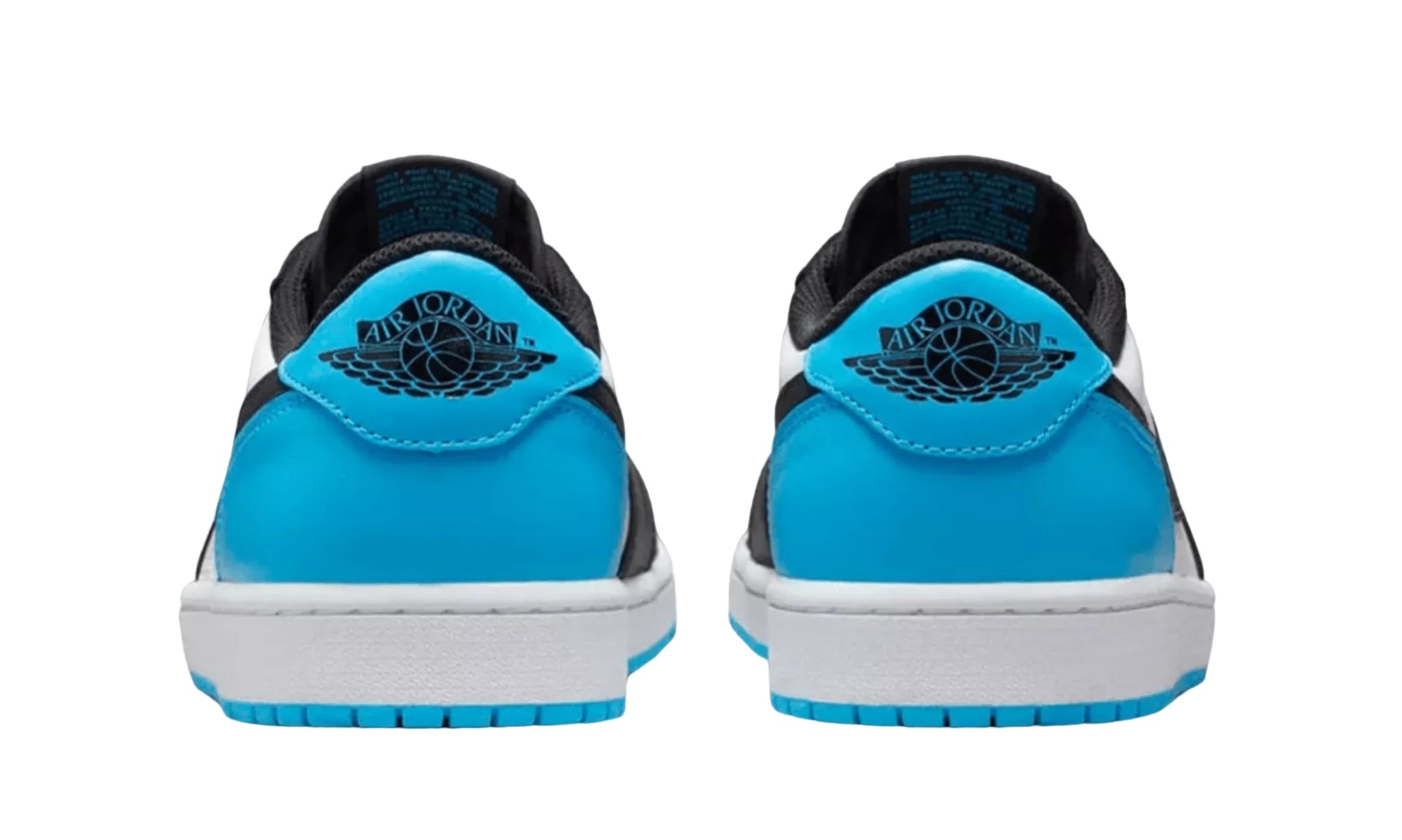 Jordan 1 Retro Low OG Black Dark Powder Blue