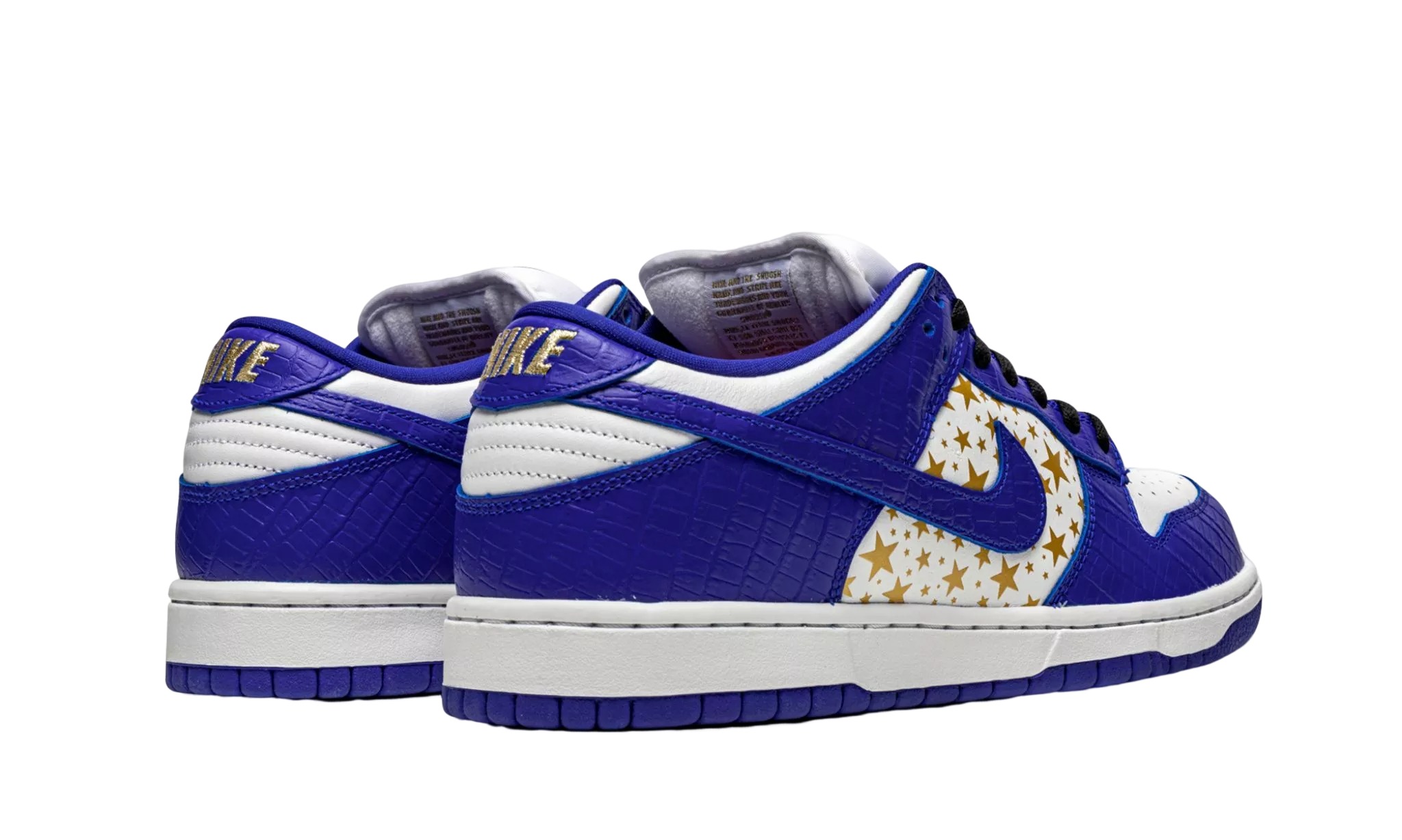 NIKE SB DUNK LOW Supreme Stars Hyper Blue