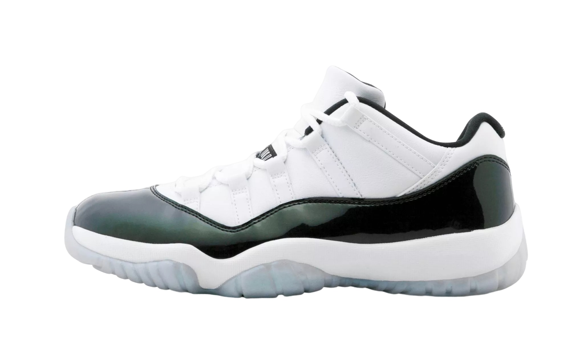 JORDAN 11 RETRO LOW Easter Emerald