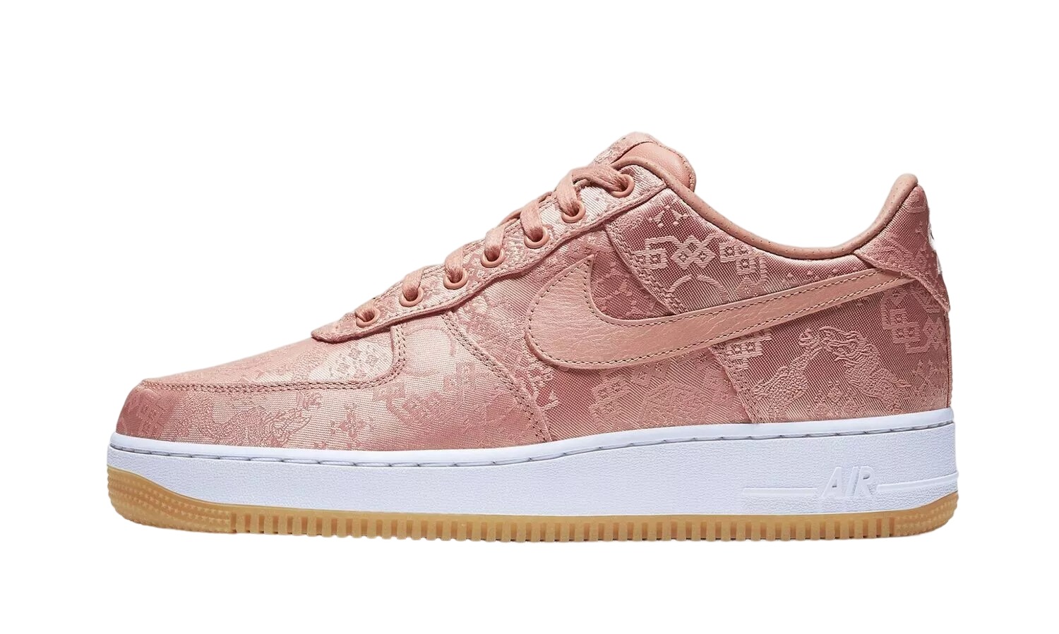 NIKE AIR FORCE 1 PRM CLOT Rose Gold Silk