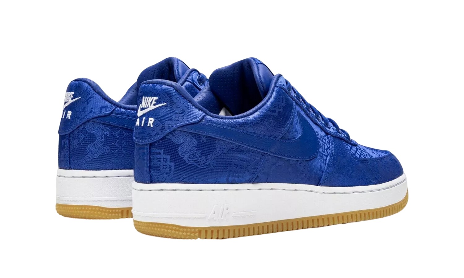 NIKE AIR FORCE 1 PRM Clot Blue Silk