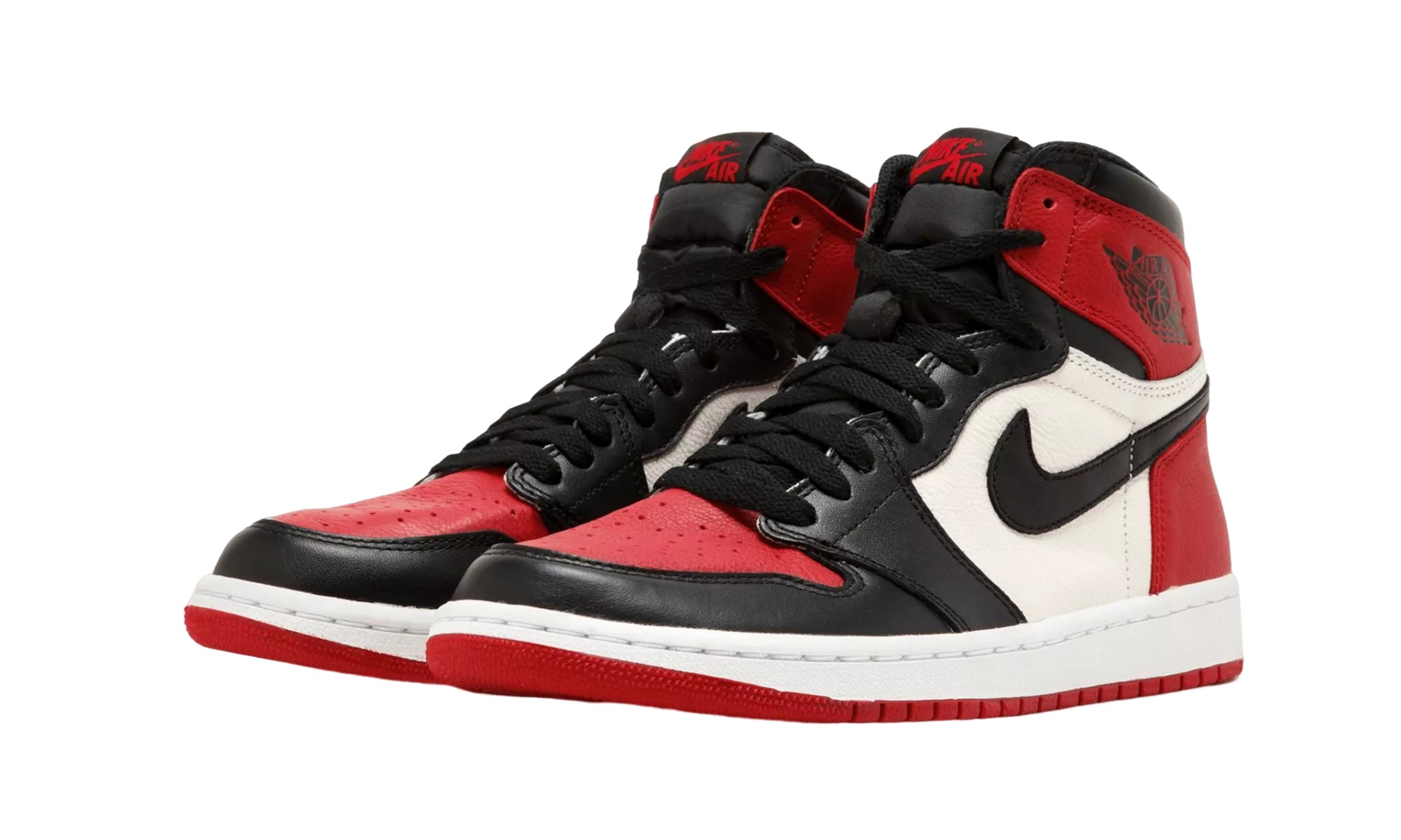 JORDAN 1 RETRO HIGH Bred Toe