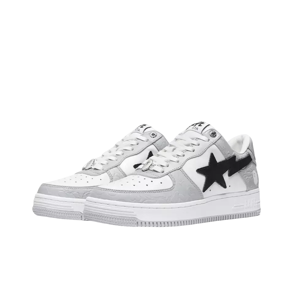 Bape Sta Low Grey Black