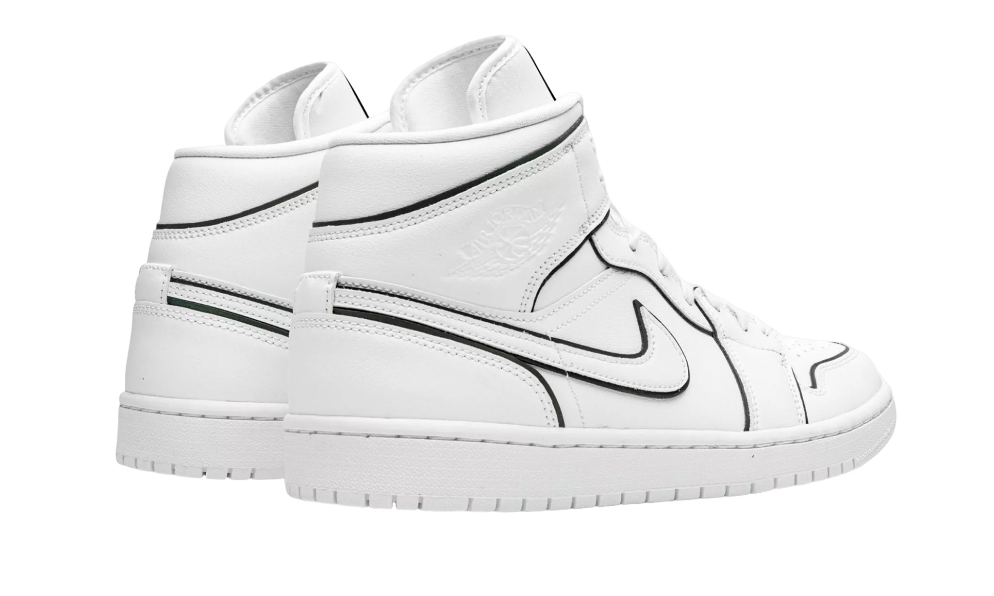 JORDAN 1 MID Iridescent Outline