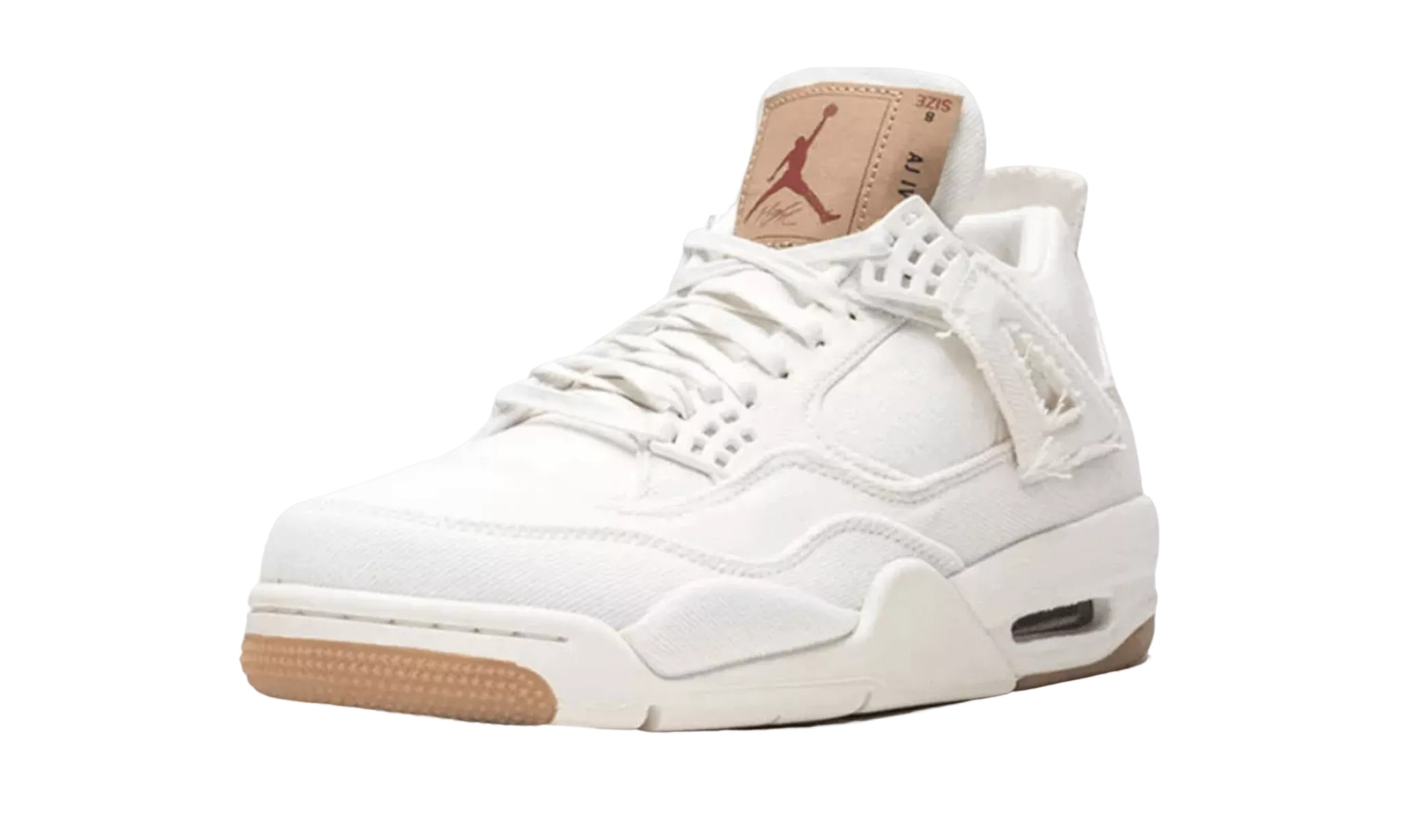 Jordan 4 Retro Levi's White