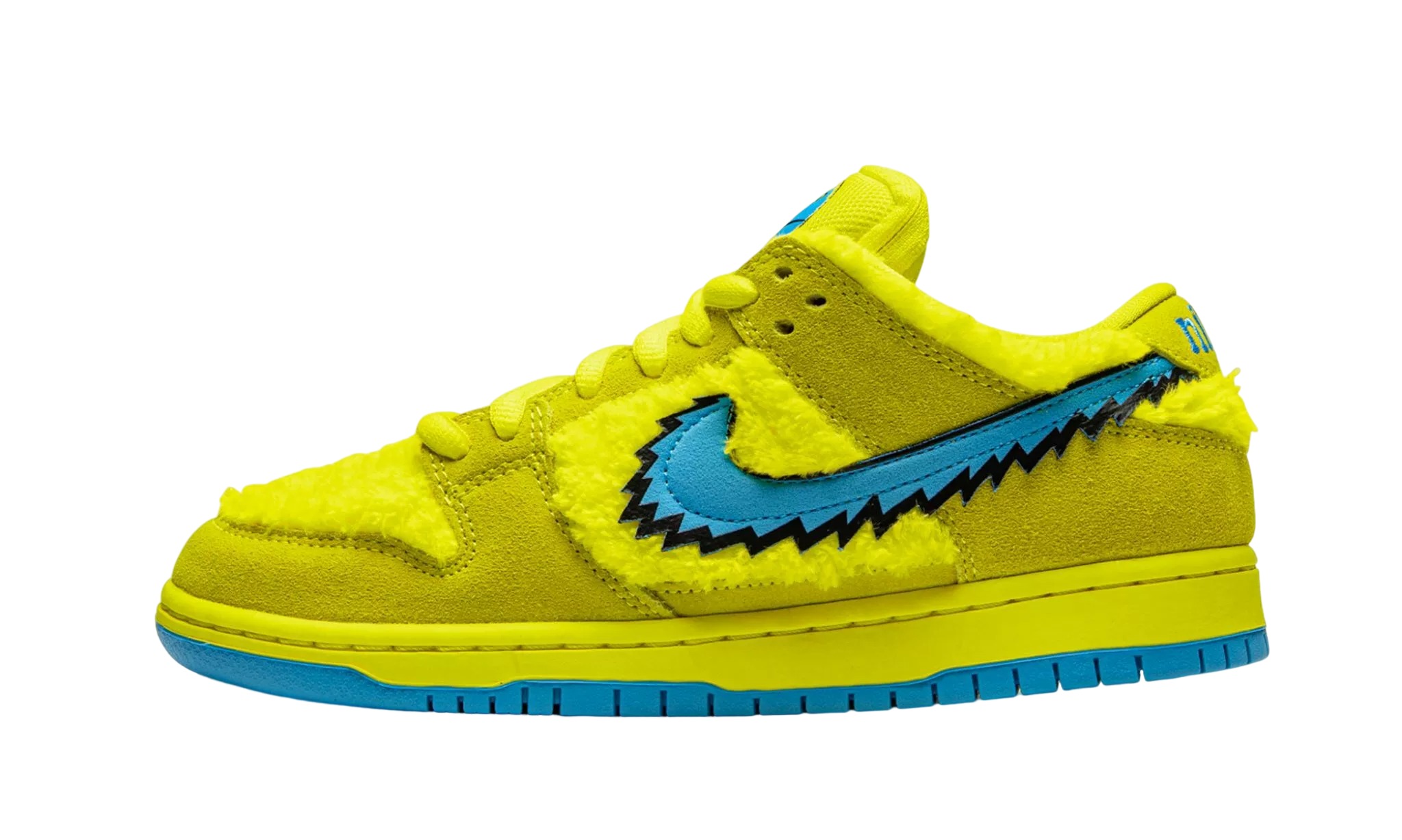 NIKE SB DUNK LOW Grateful Dead Yellow  Bear