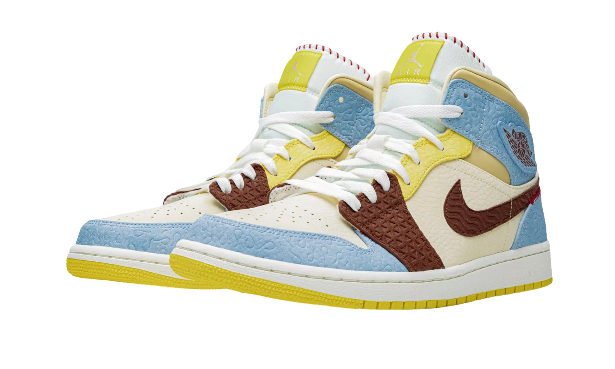 JORDAN 1 MID SE Maison Chateau Rouge Fearless