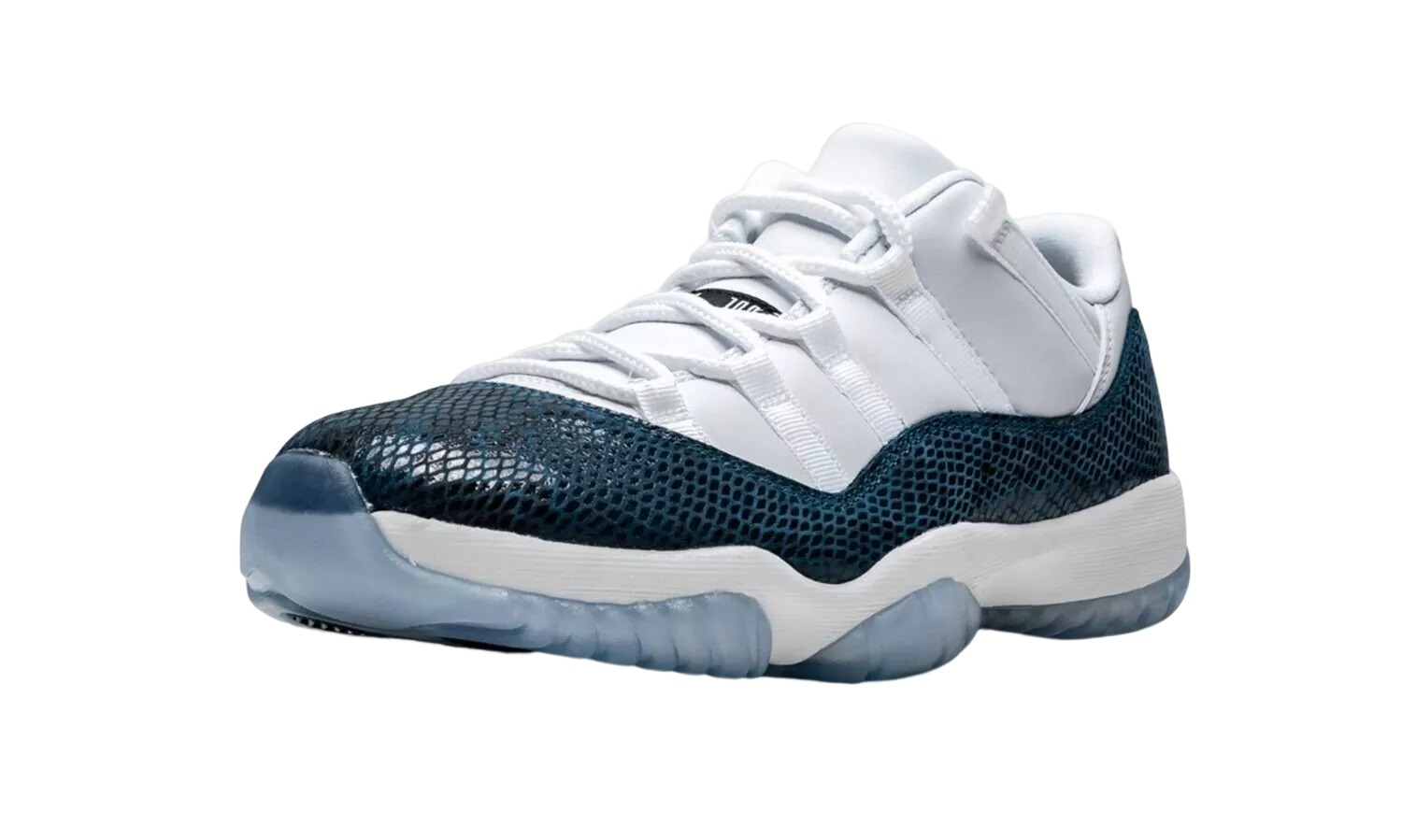 JORDAN 11 RETRO LOW LE Blue Snakeskin