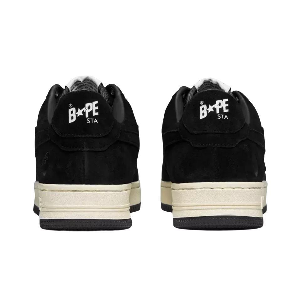 Bape Sta Black Suede