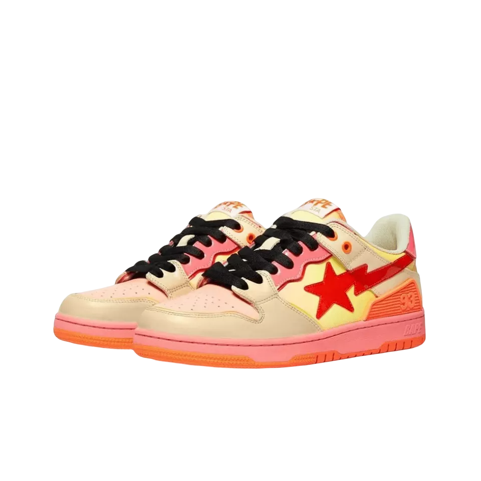 Bape SK8 Sta Orange