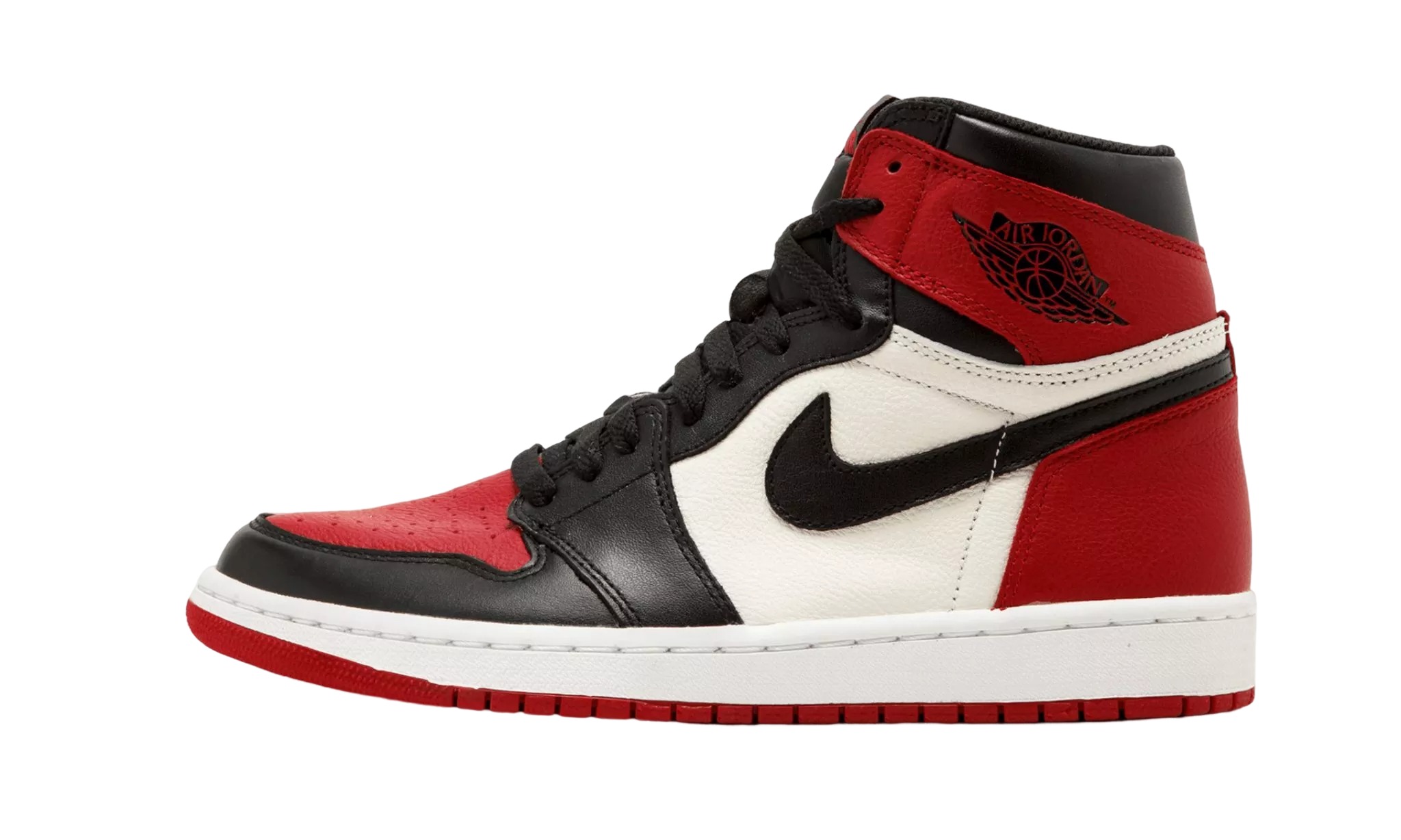JORDAN 1 RETRO HIGH Bred Toe
