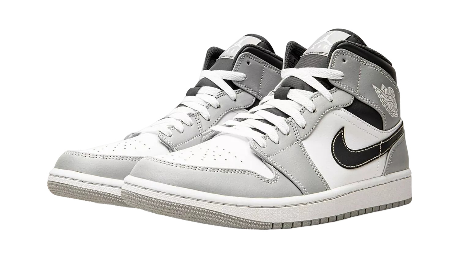 JORDAN 1 MID Light Smoke Grey 2.0