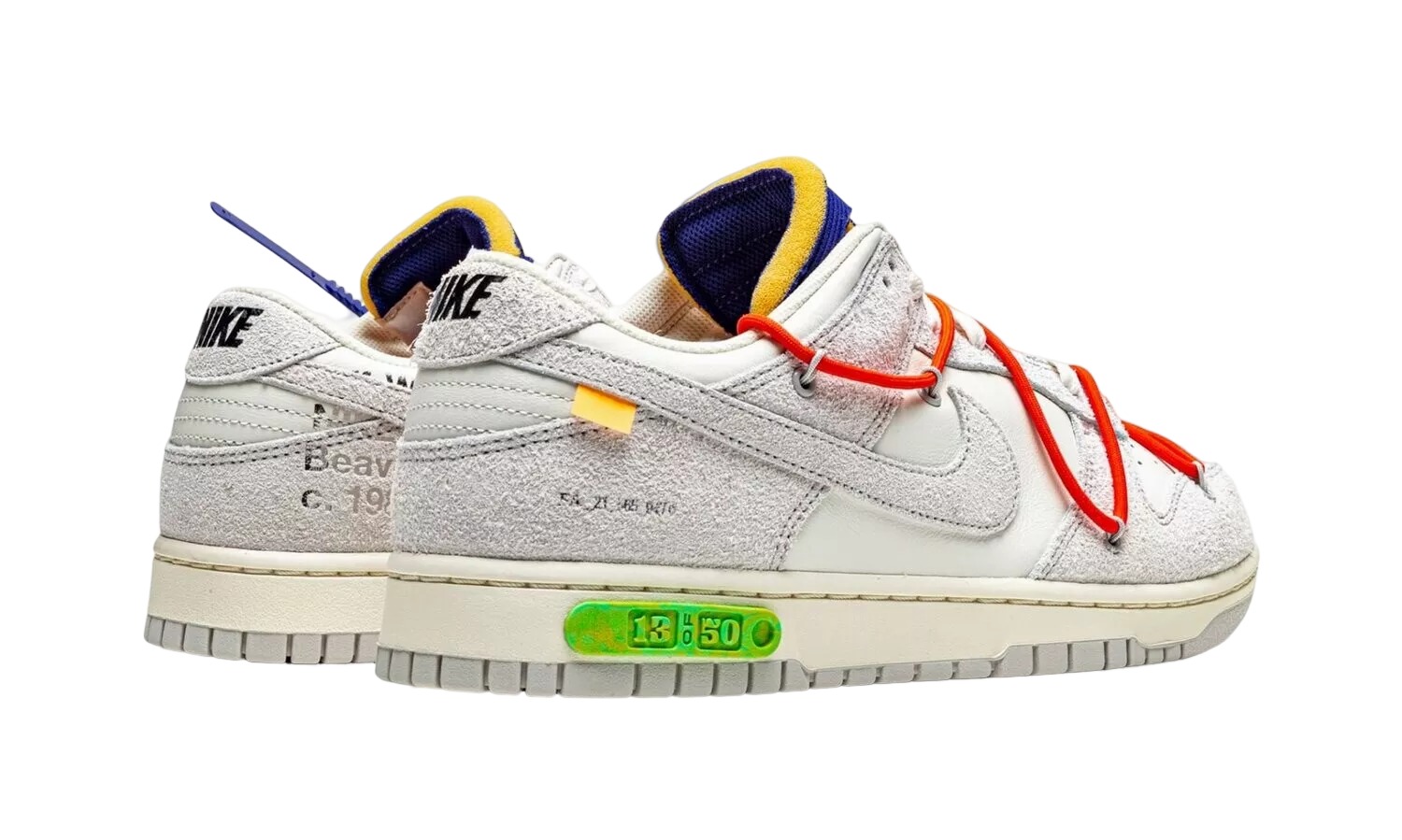 NIKE DUNK LOW Off White Lot 13 of 50