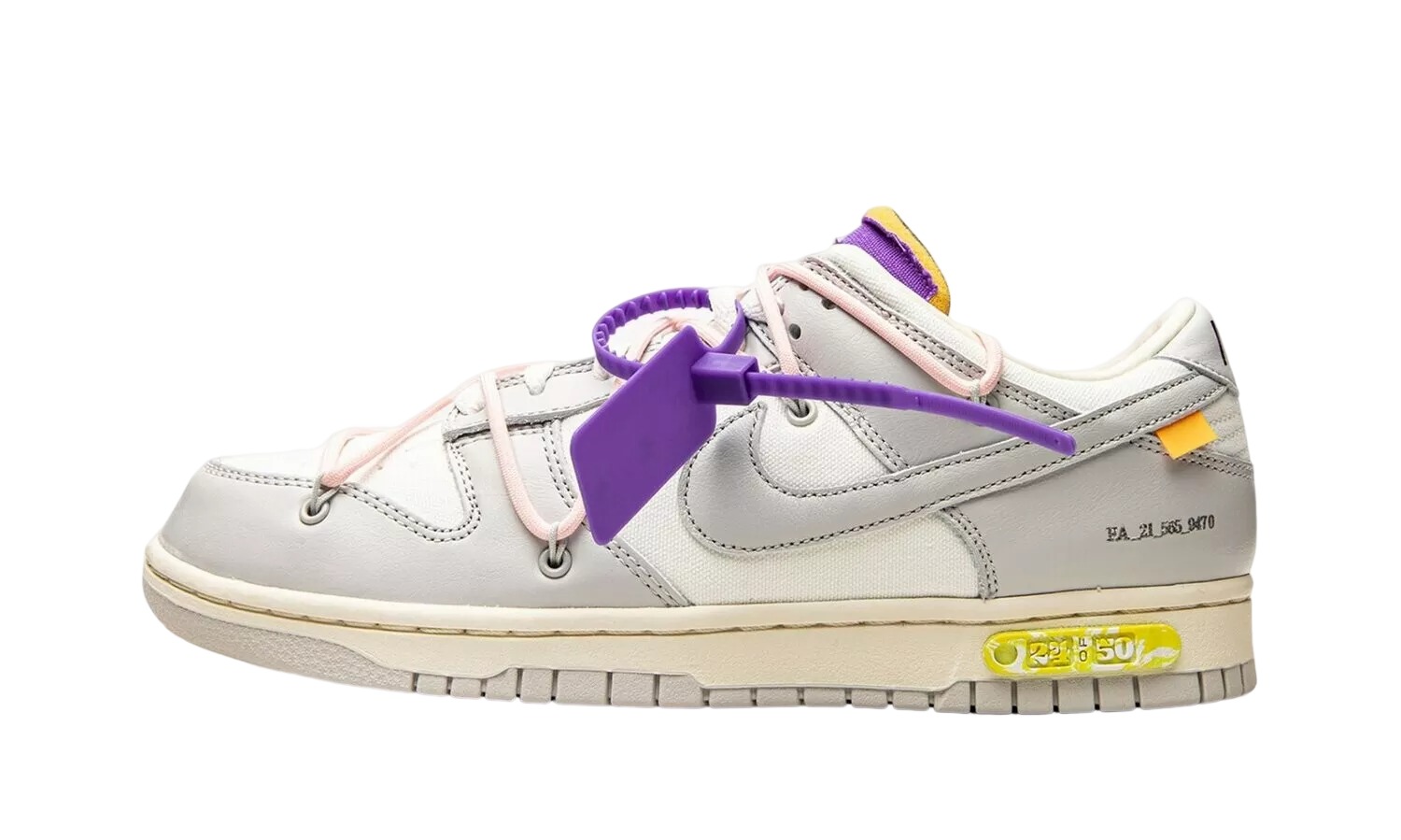 NIKE DUNK LOW Lot 24   Off White