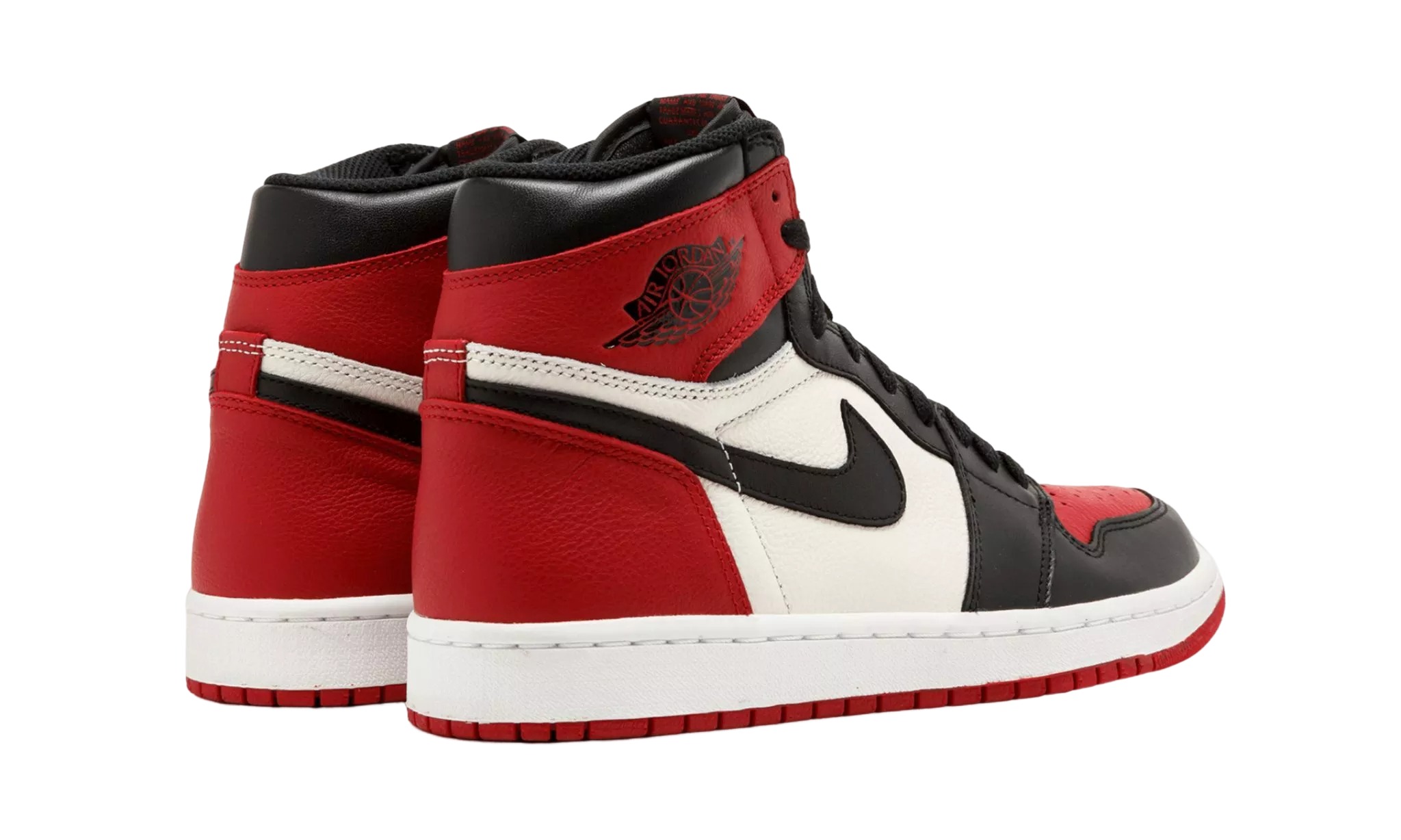 JORDAN 1 RETRO HIGH Bred Toe