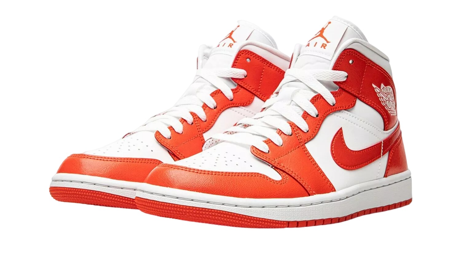 JORDAN 1 MID Habanero Red