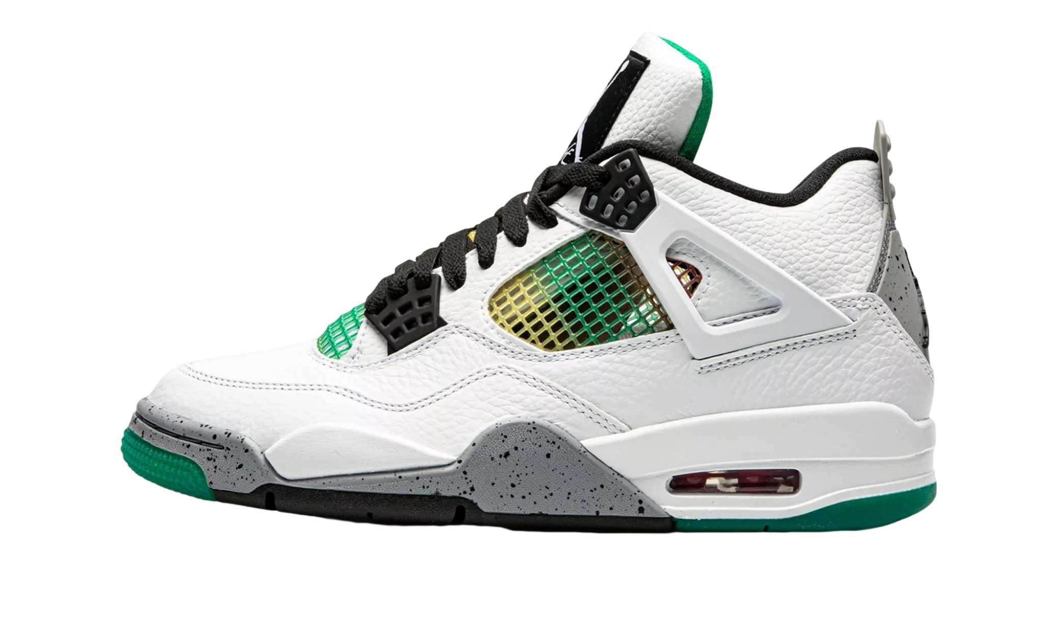 JORDAN 4 RETRO WMNS Rasta Lucid Green