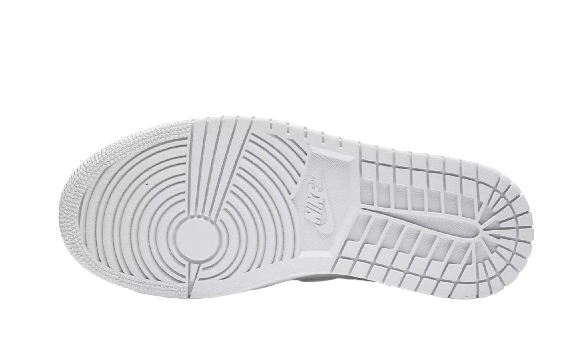 JORDAN 1 MID Triple White Patent Leather