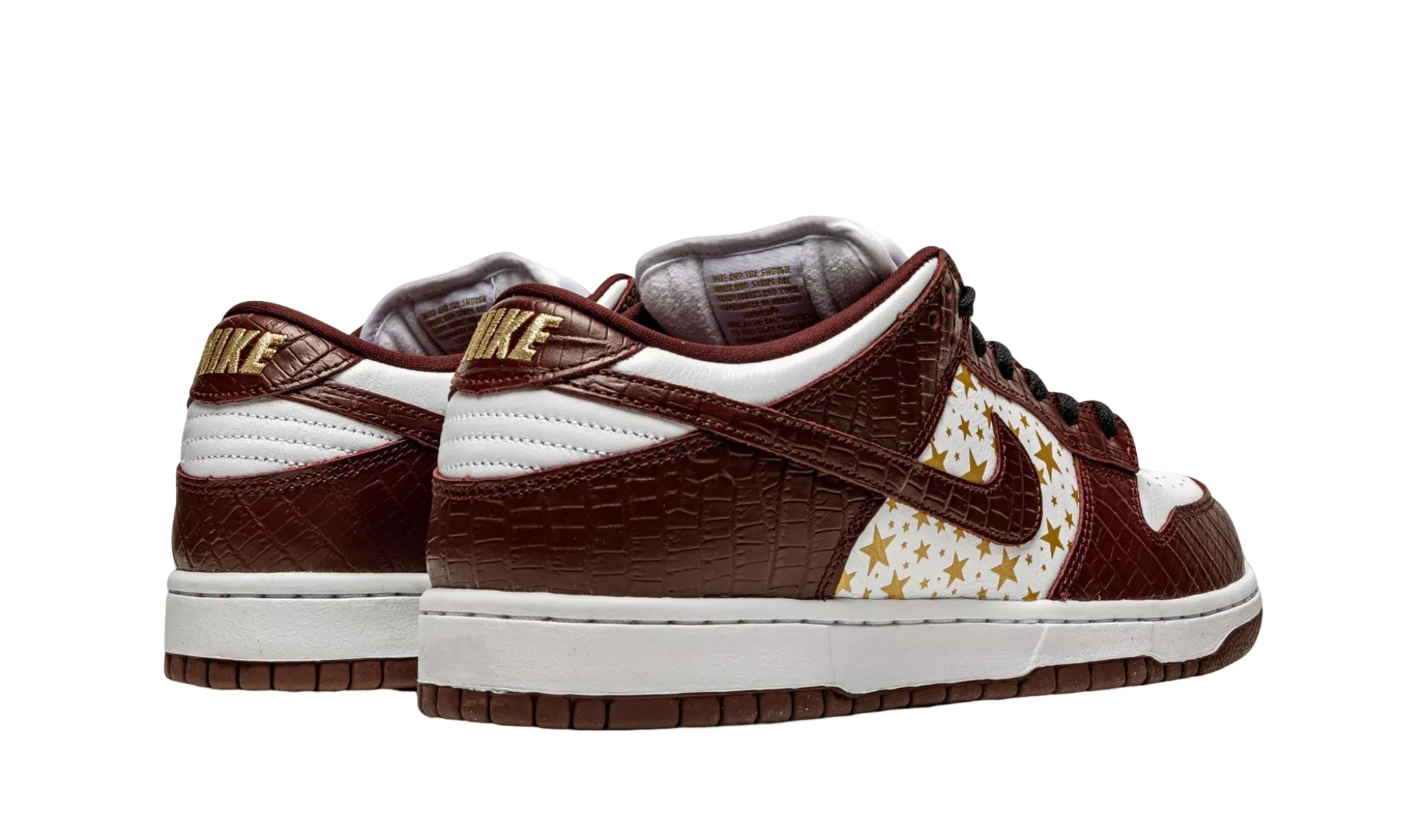 NIKE SB DUNK LOW Supreme Stars Barkroot Brown