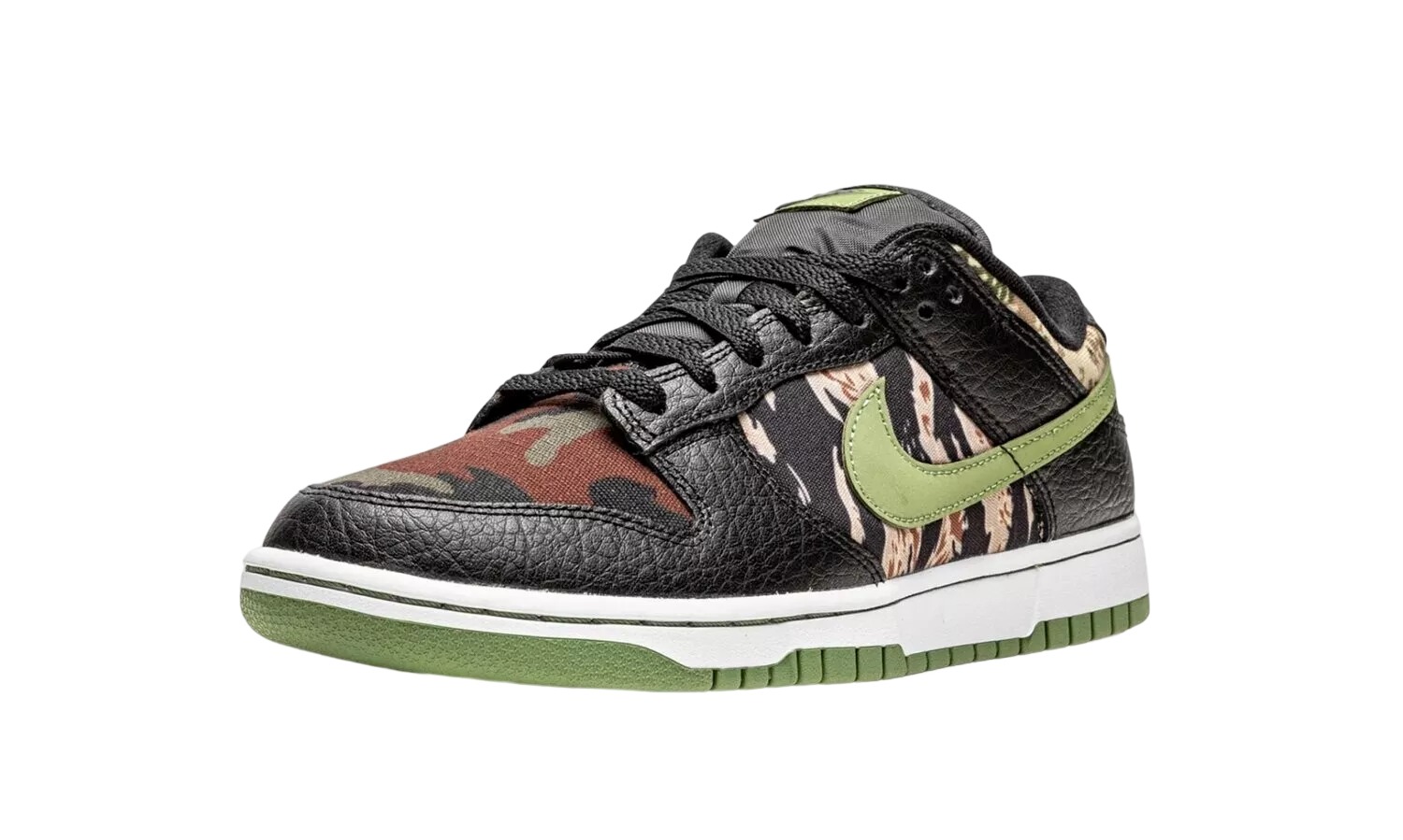 NIKE DUNK LOW Black Multi Camo