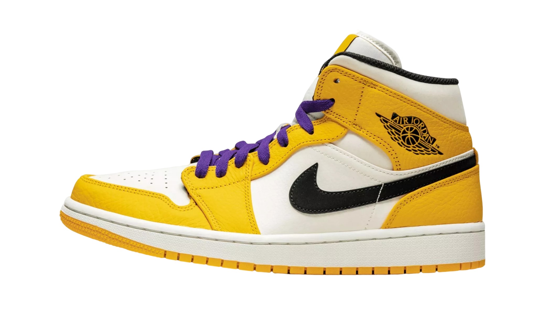 JORDAN 1 MID SE Lakers