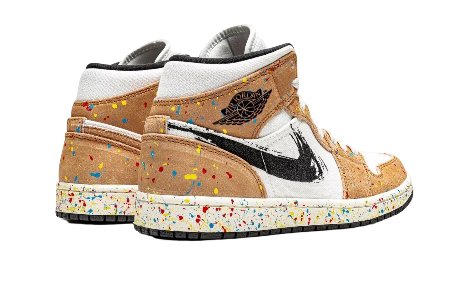 JORDAN 1 MID SE Brushstroke