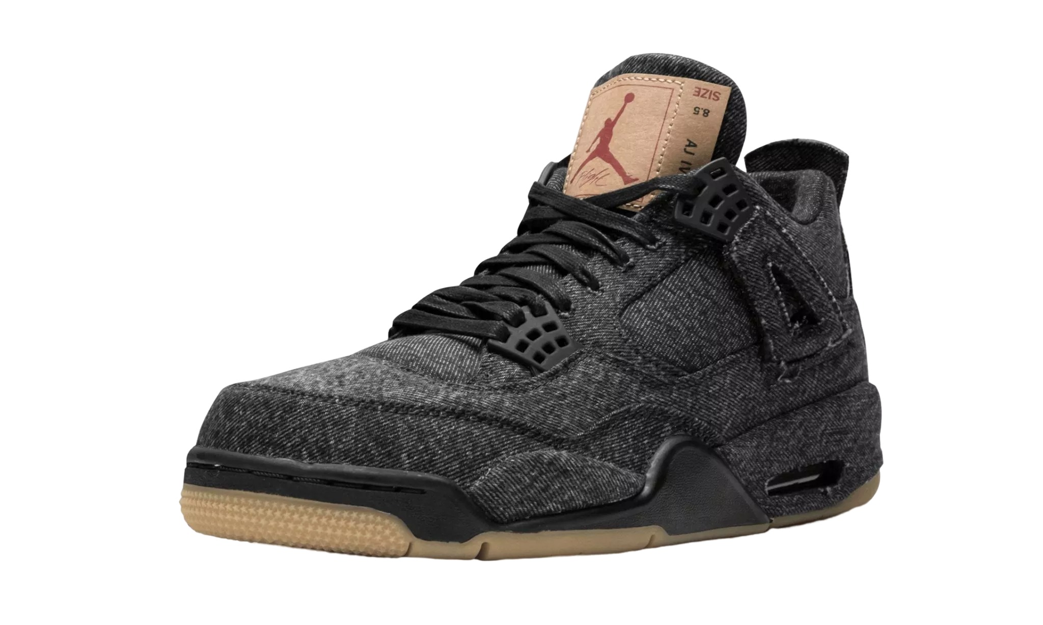 Jordan 4 Retro-Levi's Black