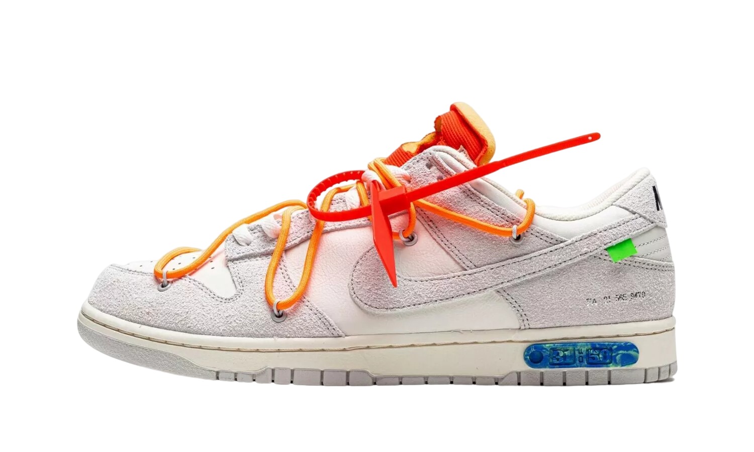 NIKE DUNK LOW OFF WHITE LOT 31 50