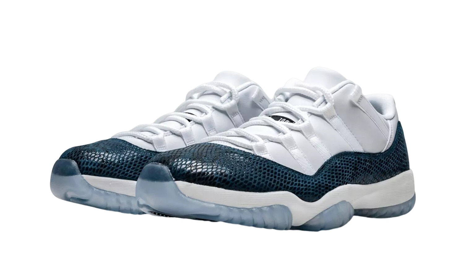 JORDAN 11 RETRO LOW LE Blue Snakeskin