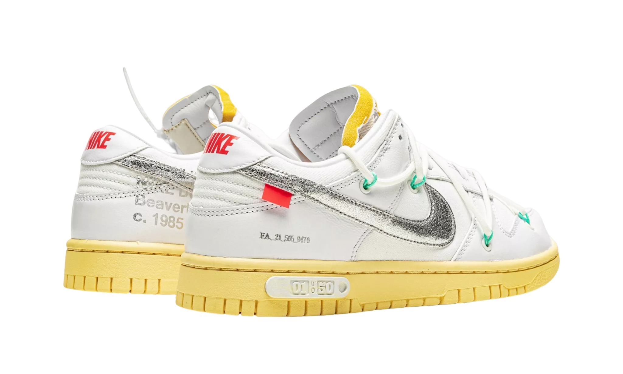 NIKE DUNK LOW Off White Lot 1